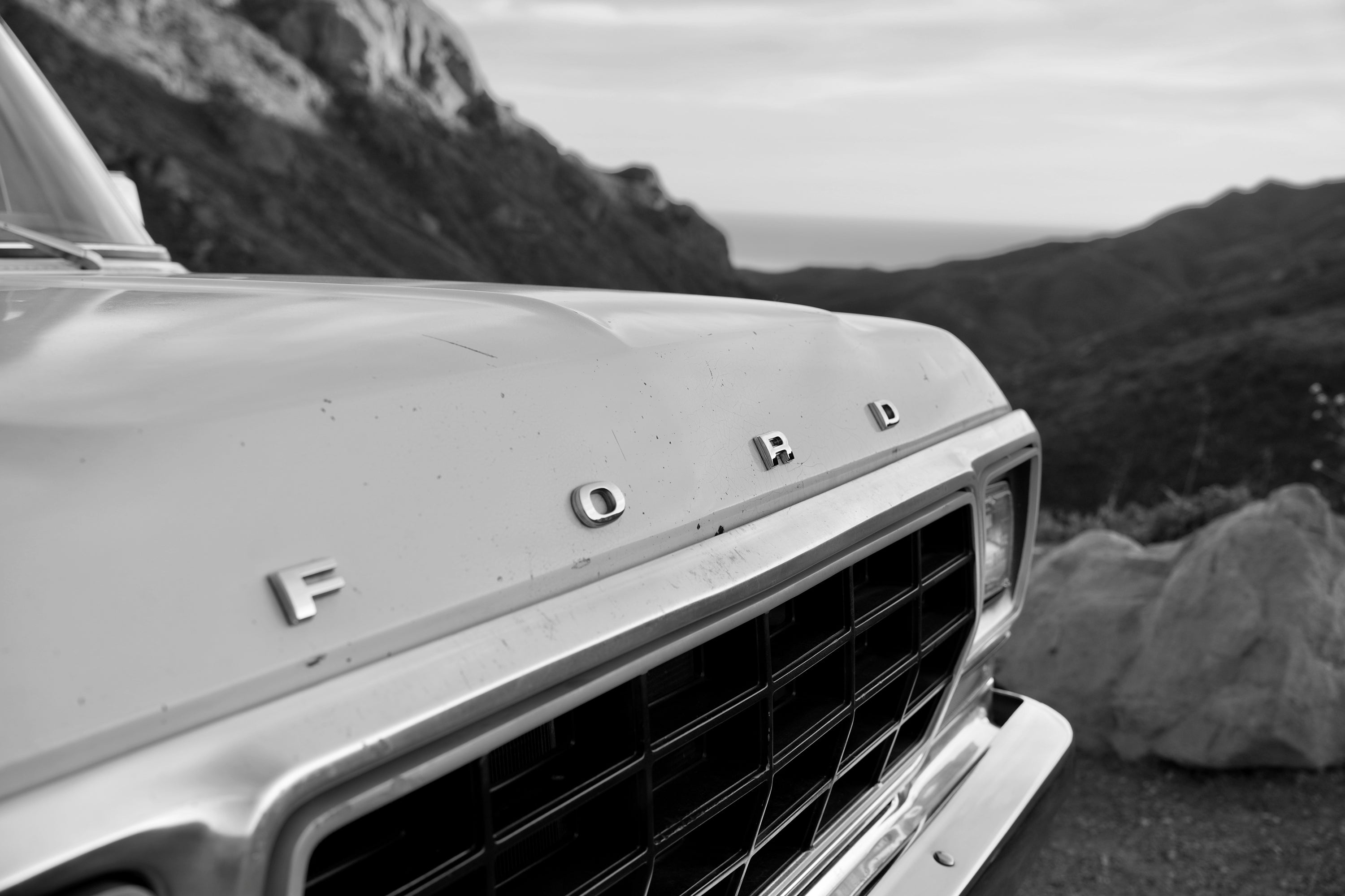 1978 Ford Bronco Dark Brown Metallic FINE ART PRINT