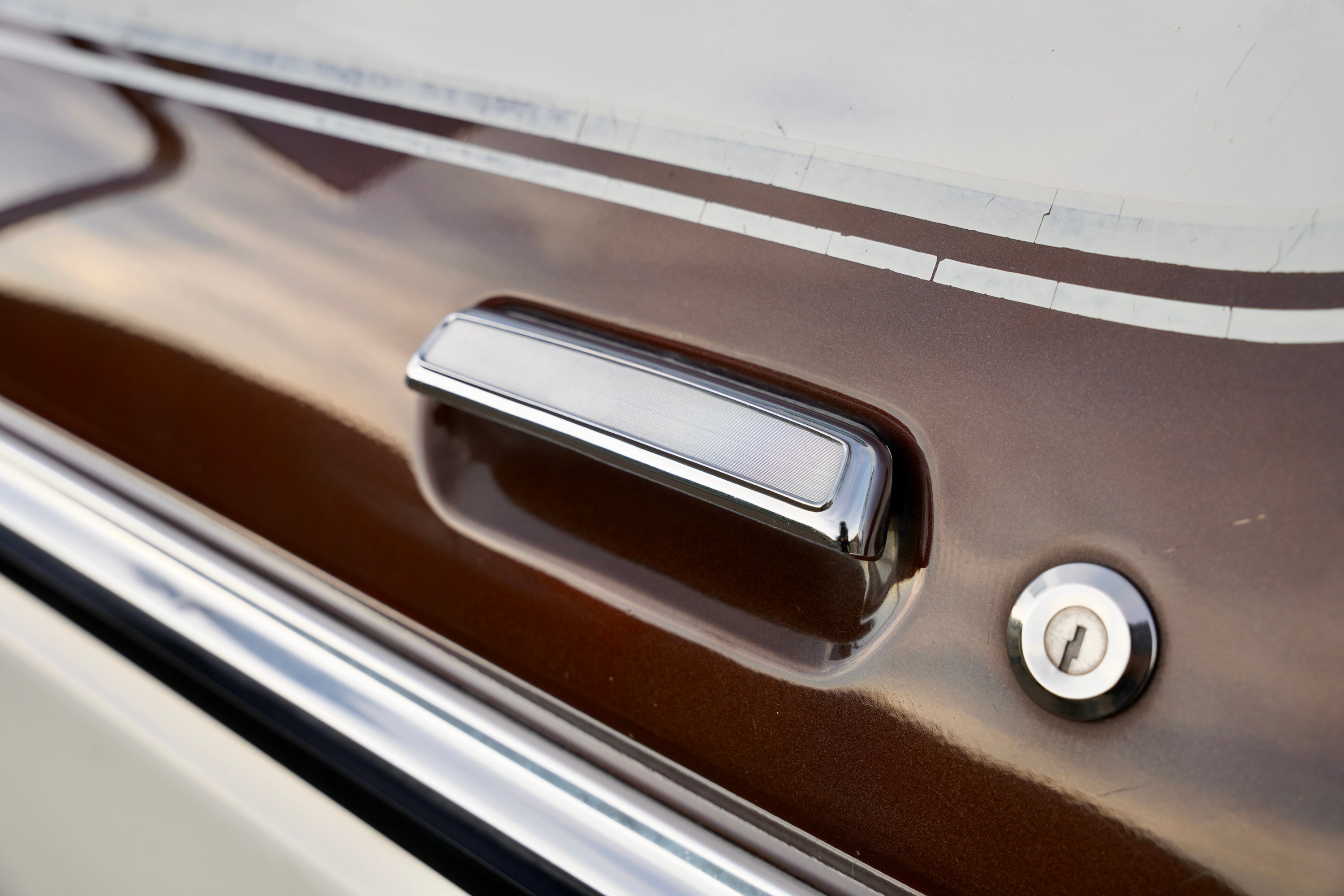 1978 Ford Bronco Dark Brown Metallic FINE ART PRINT