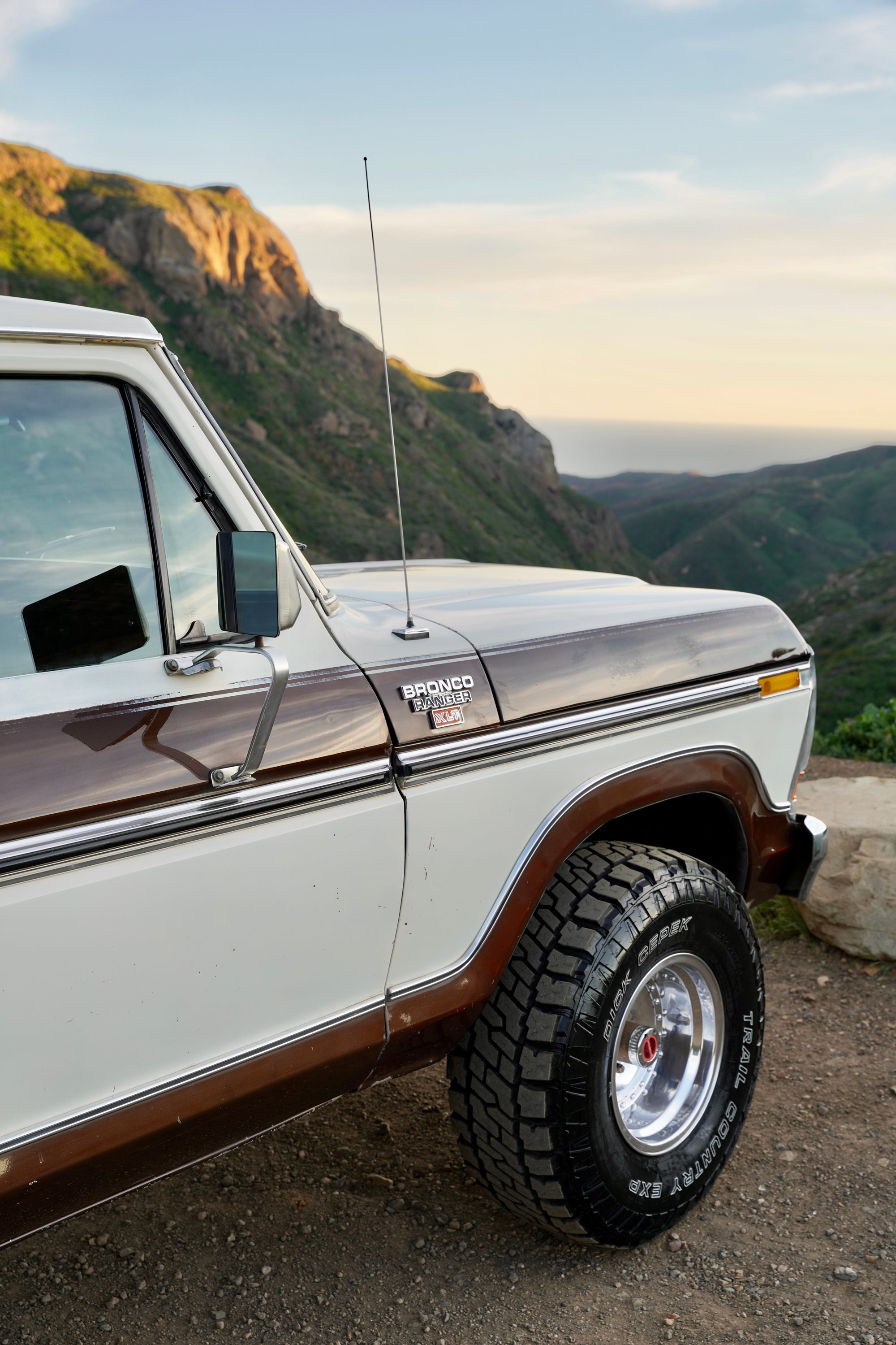 1978 Ford Bronco Dark Brown Metallic FINE ART PRINT
