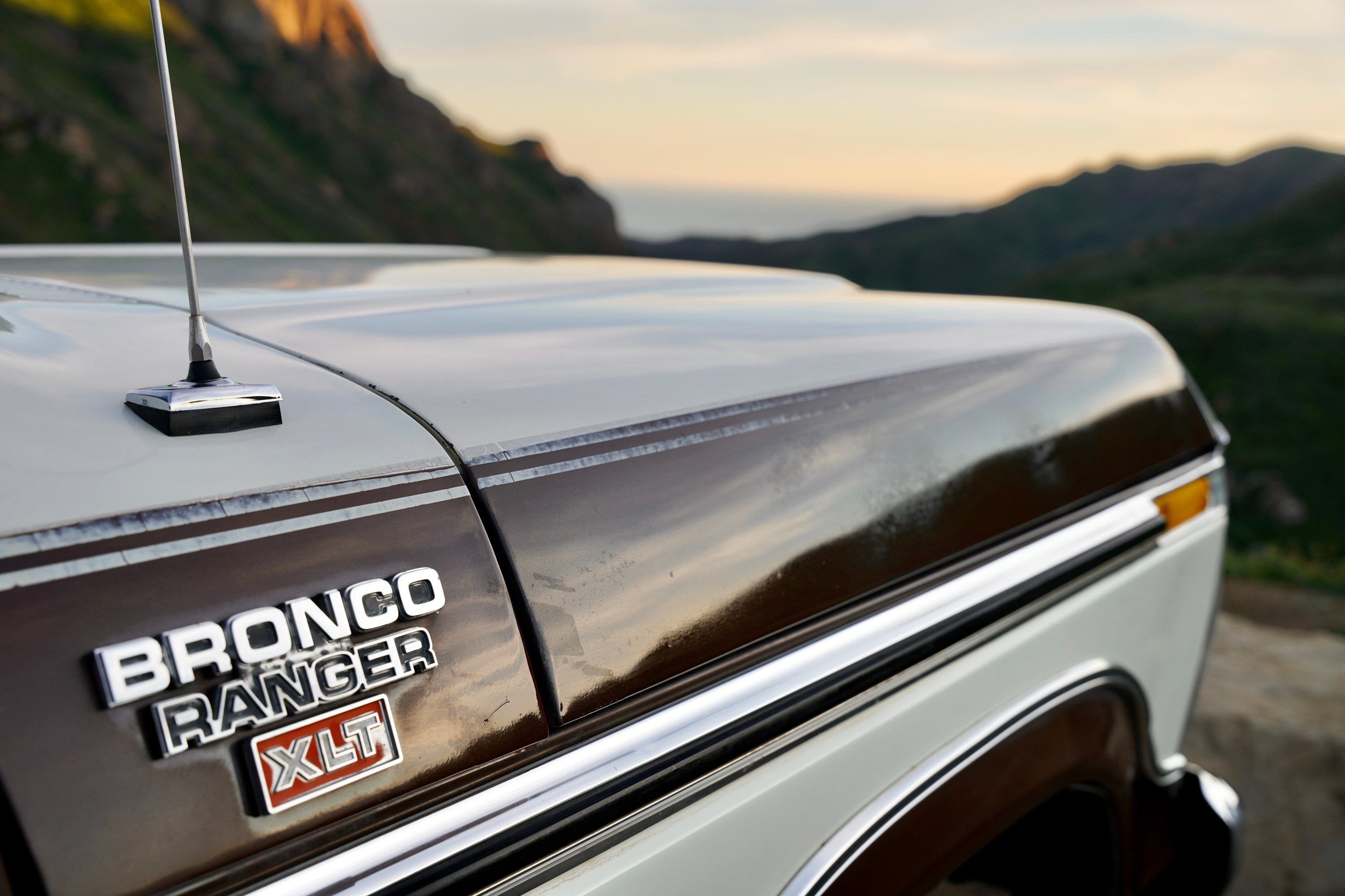 1978 Ford Bronco Dark Brown Metallic FINE ART PRINT