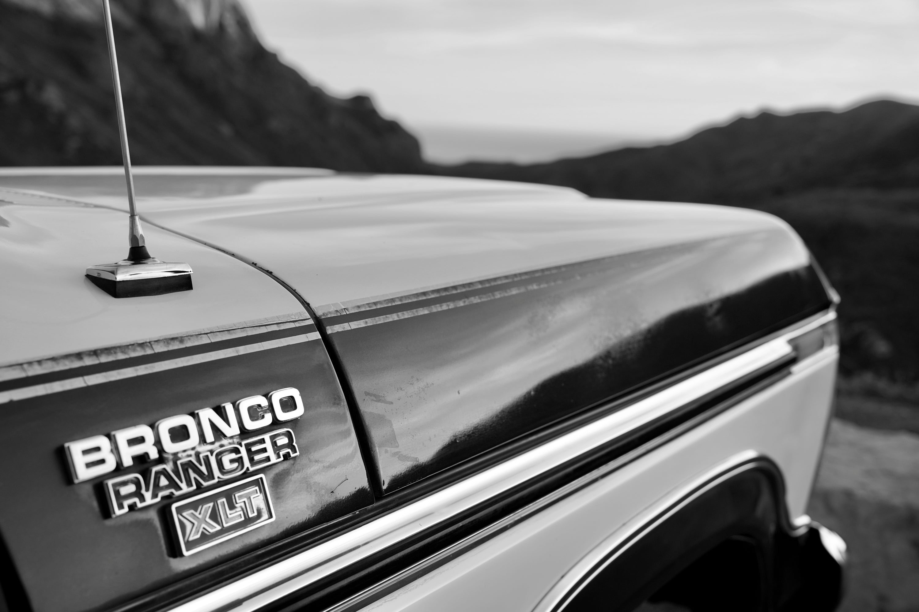 1978 Ford Bronco Dark Brown Metallic FINE ART PRINT