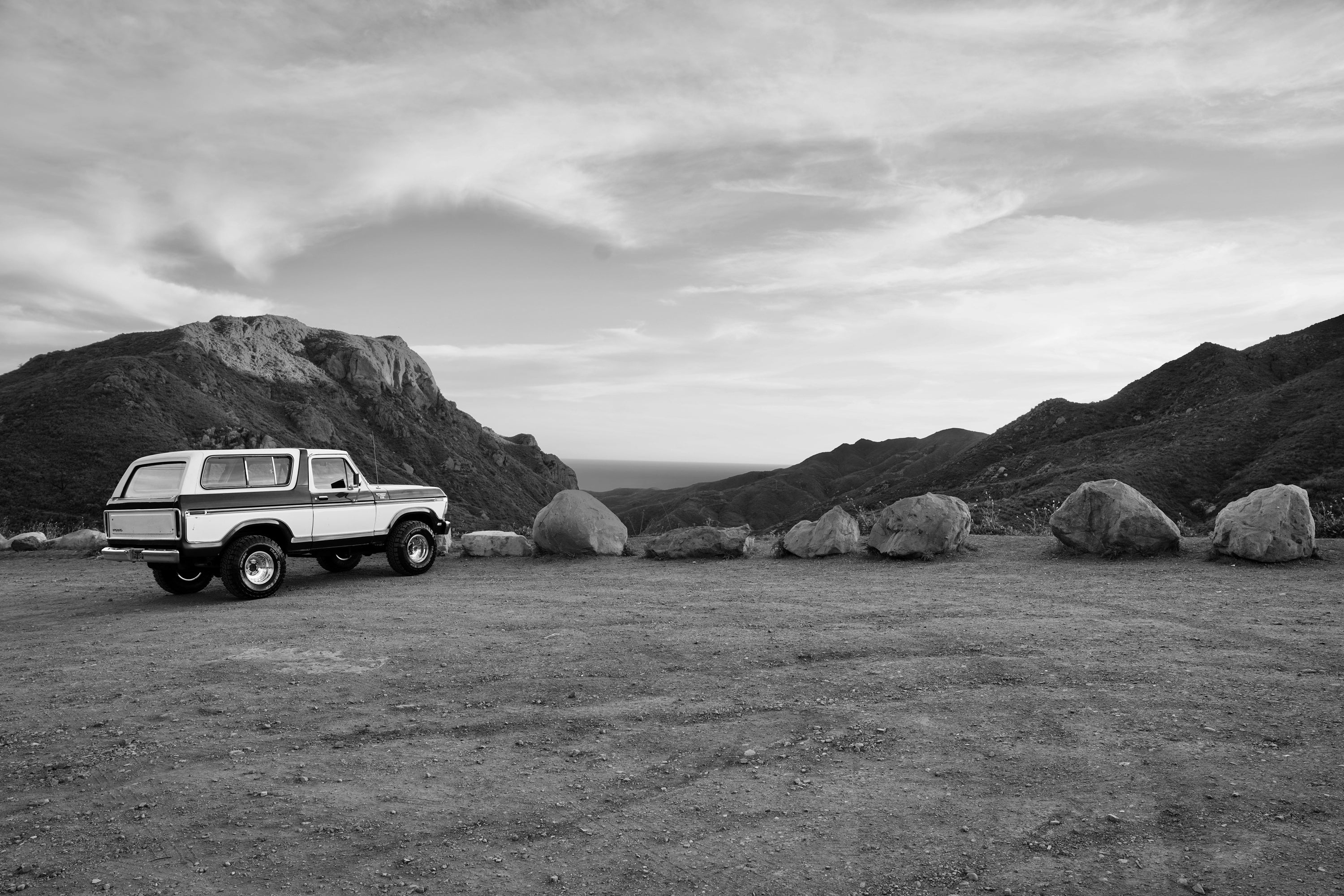 1978 Ford Bronco Dark Brown Metallic FINE ART PRINT
