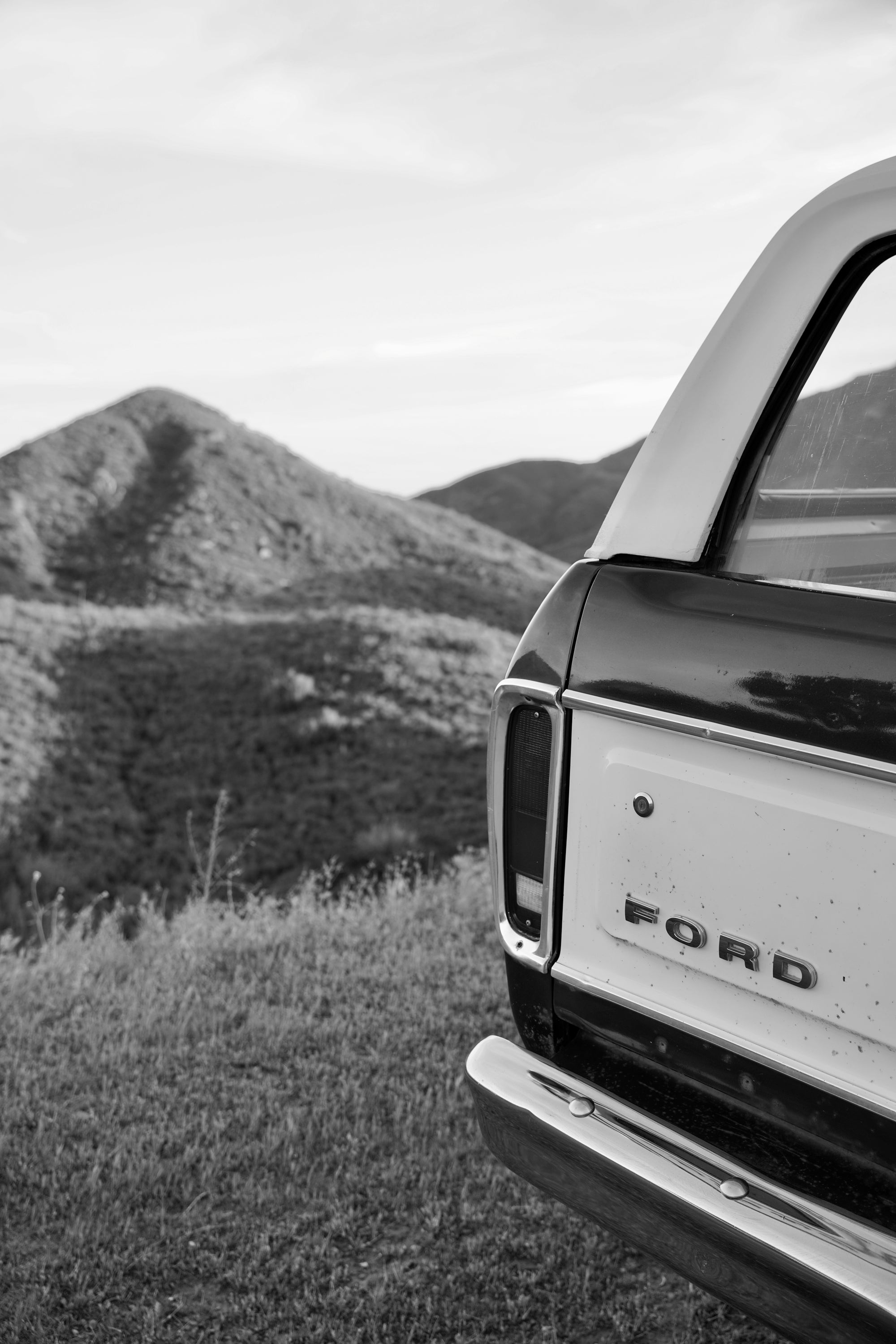 1978 Ford Bronco Dark Brown Metallic FINE ART PRINT