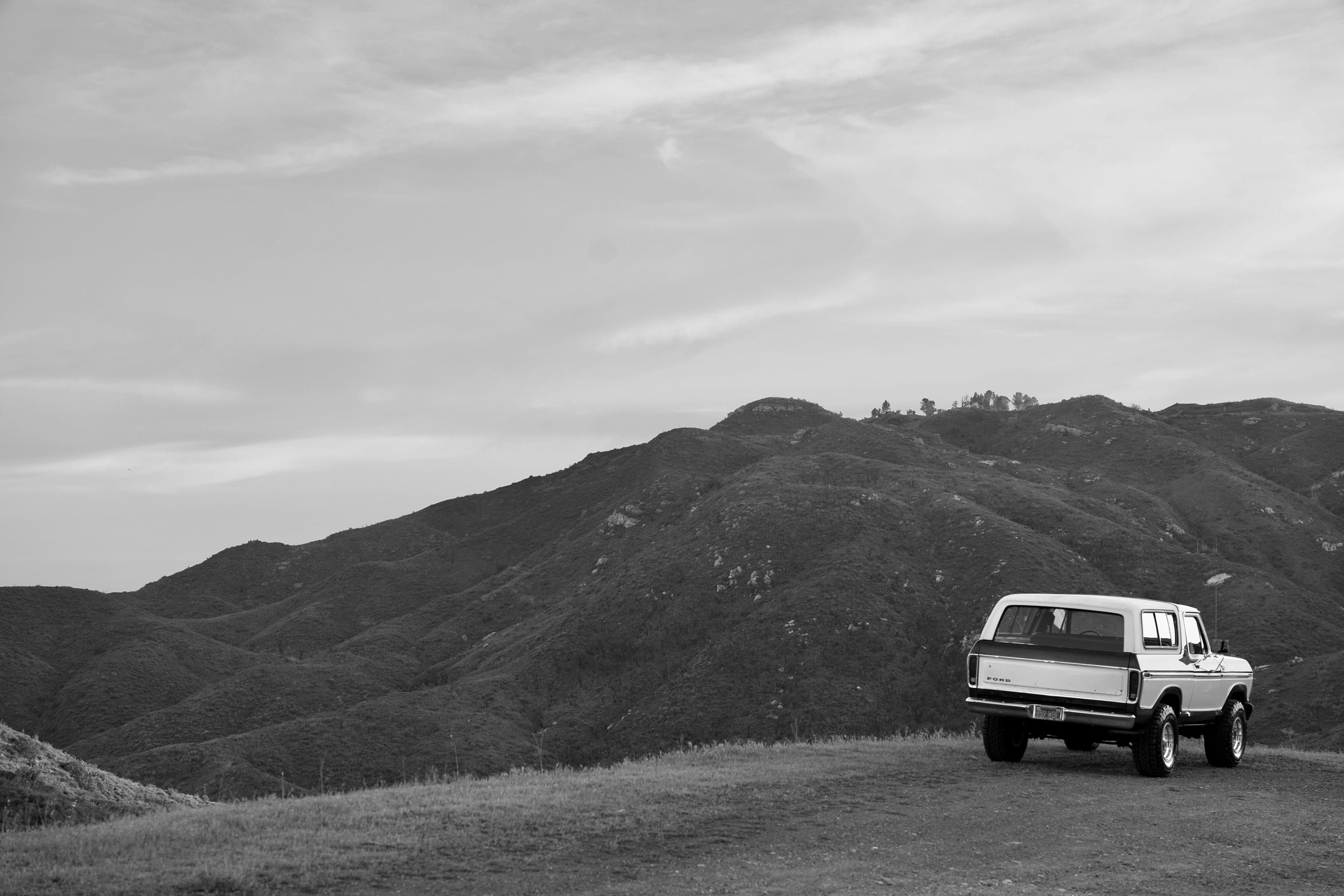 1978 Ford Bronco Dark Brown Metallic FINE ART PRINT