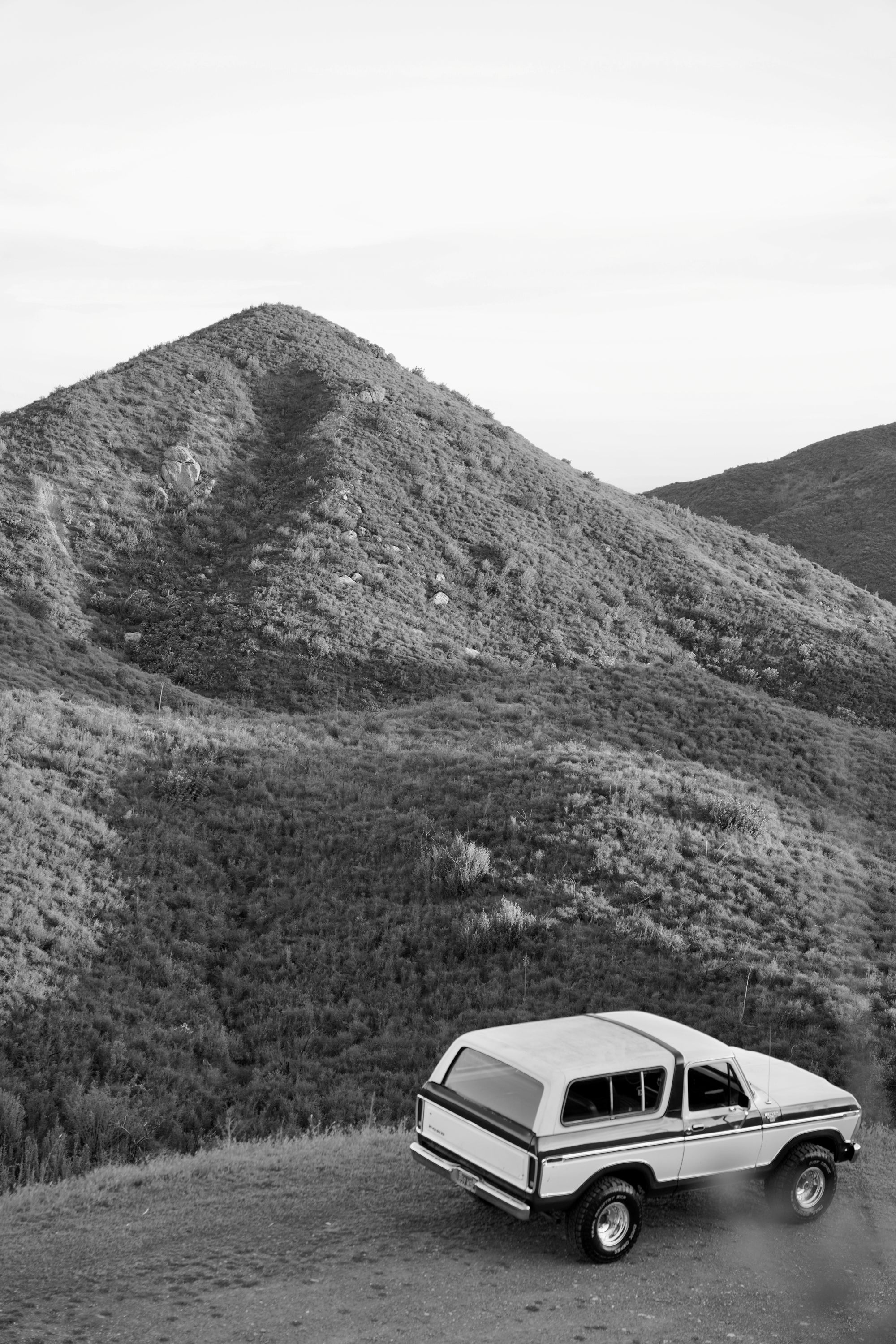 1978 Ford Bronco Dark Brown Metallic FINE ART PRINT