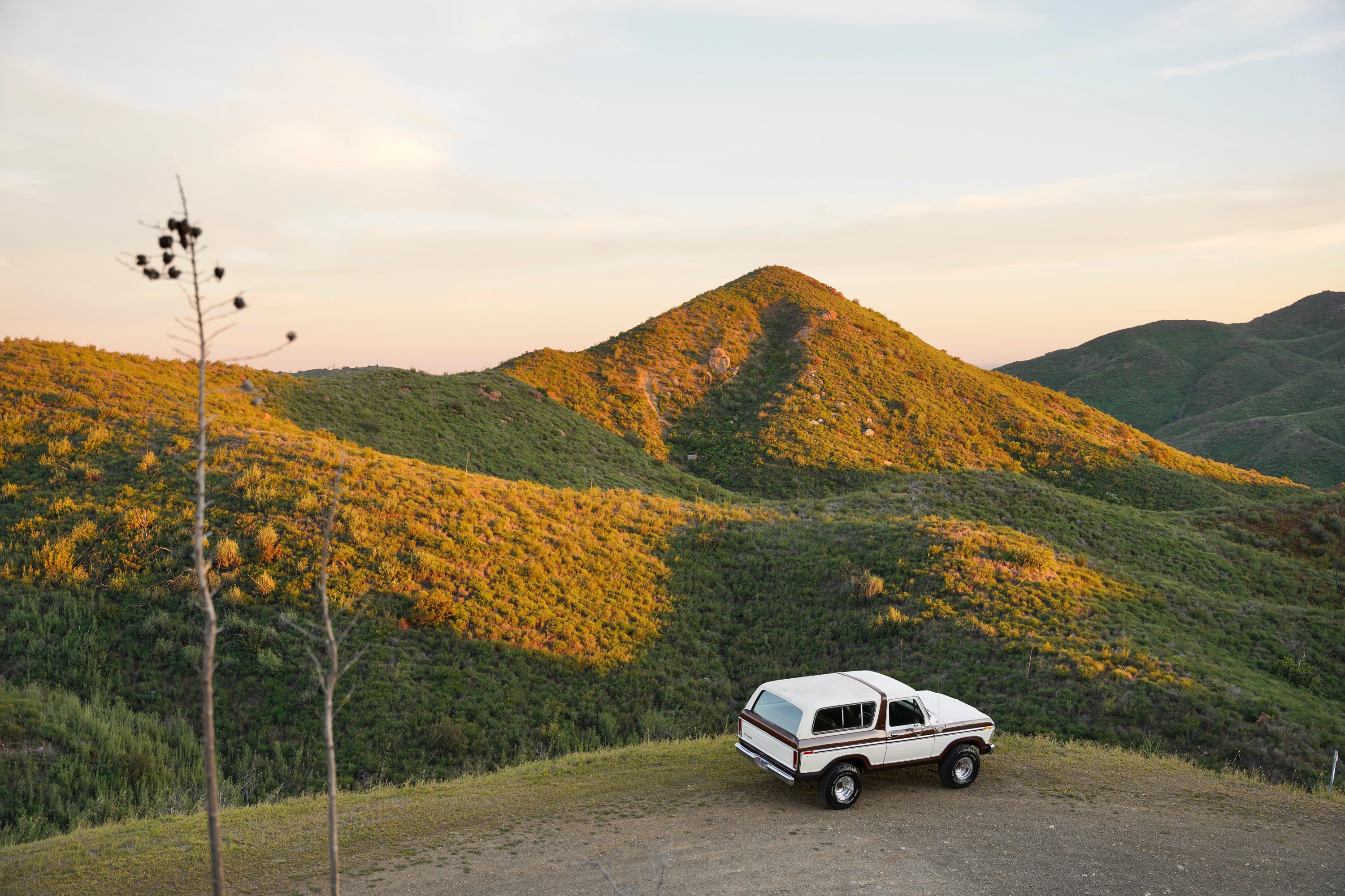 1978 Ford Bronco Dark Brown Metallic FINE ART PRINT
