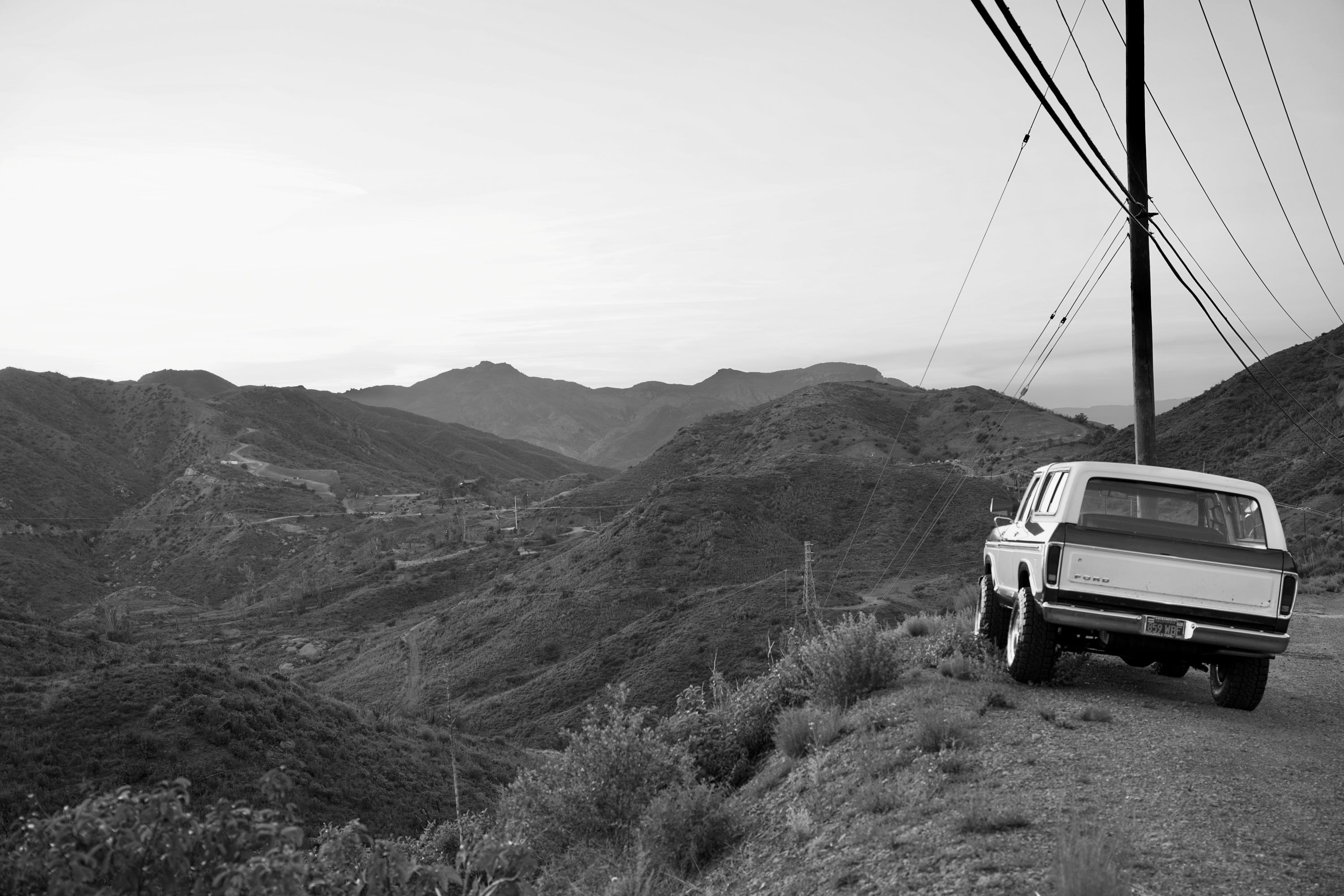 1978 Ford Bronco Dark Brown Metallic FINE ART PRINT