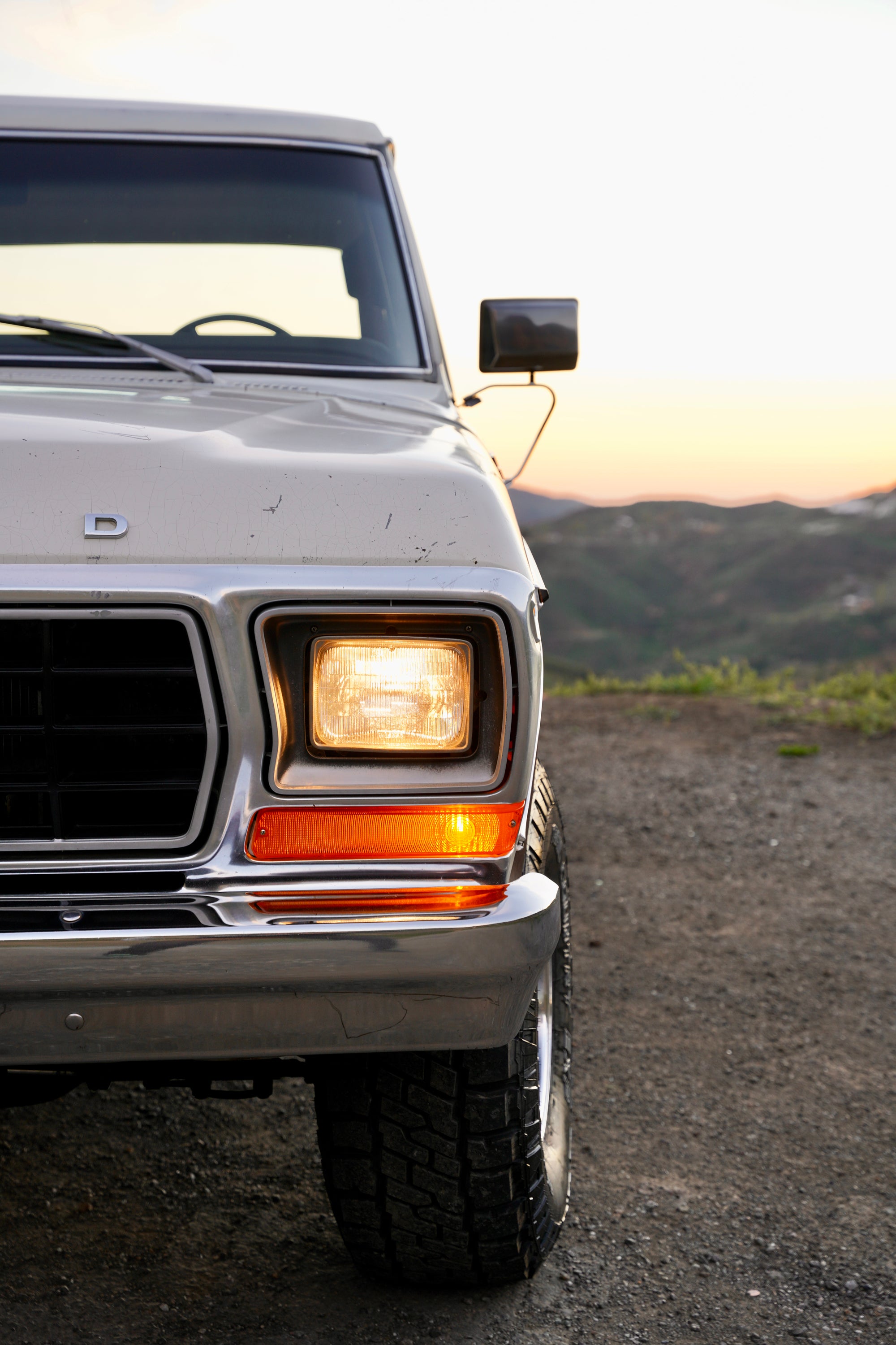 1978 Ford Bronco Dark Brown Metallic FINE ART PRINT