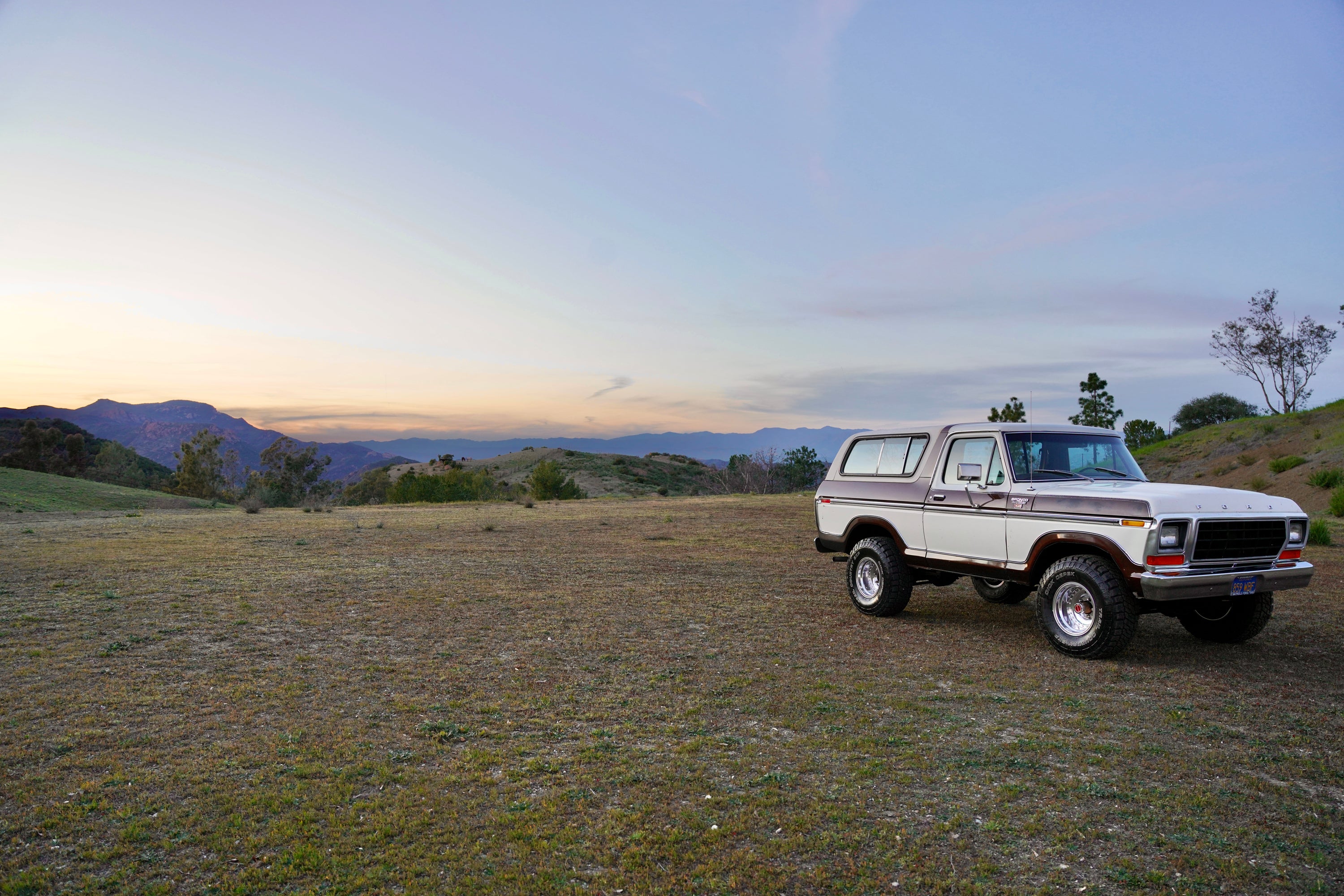 1978 Ford Bronco Dark Brown Metallic FINE ART PRINT