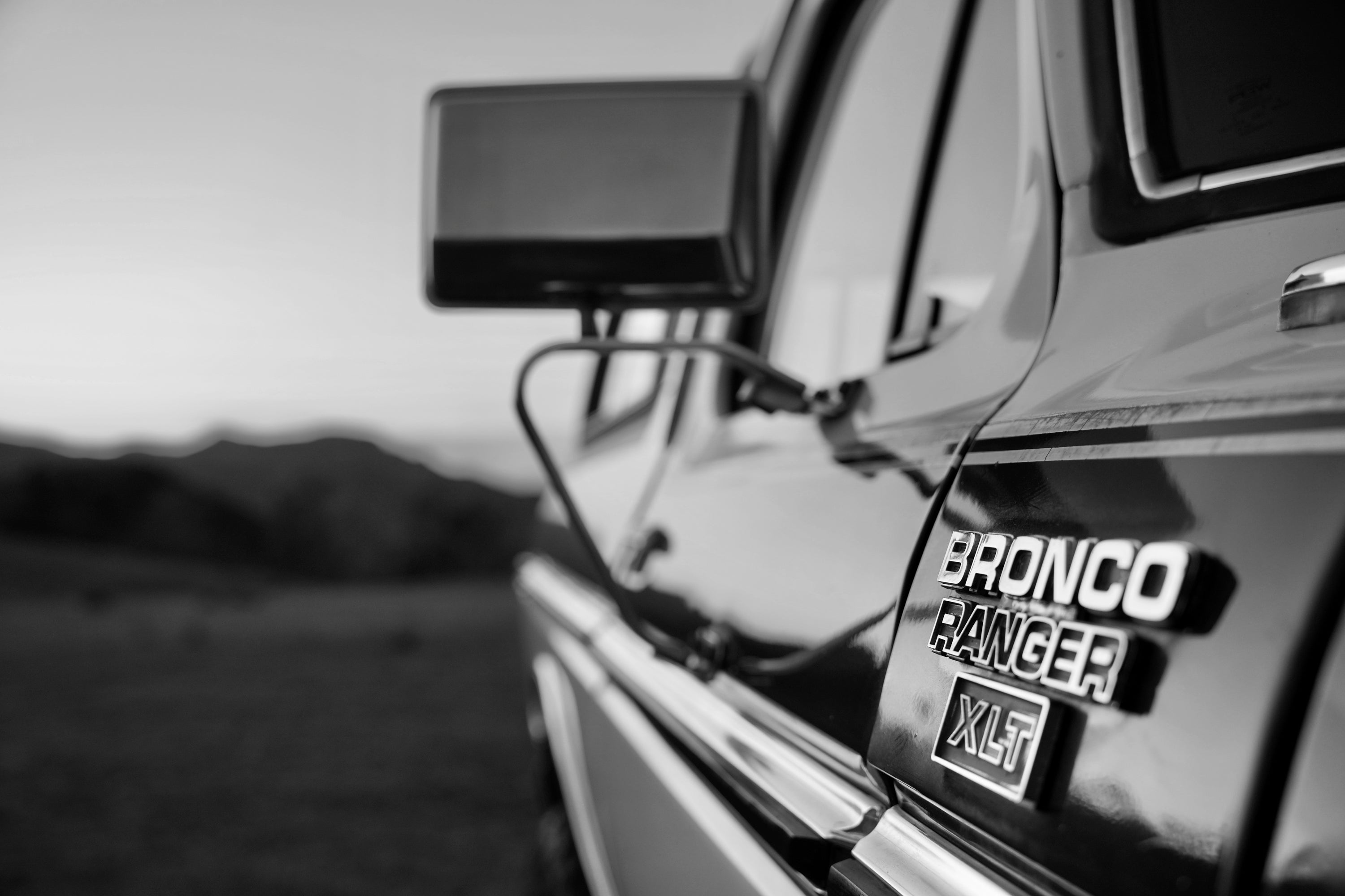 1978 Ford Bronco Dark Brown Metallic FINE ART PRINT