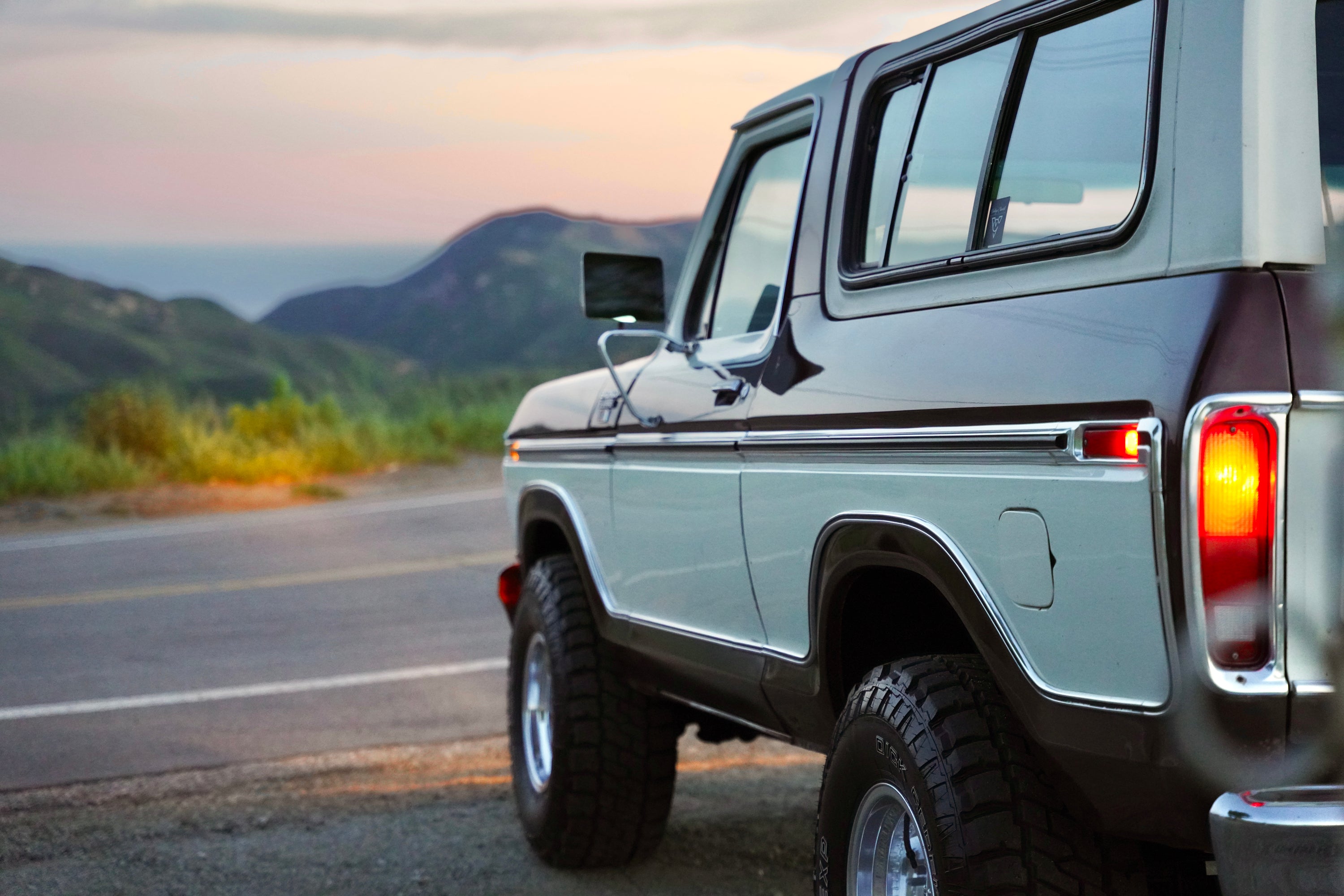 1978 Ford Bronco Dark Brown Metallic FINE ART PRINT