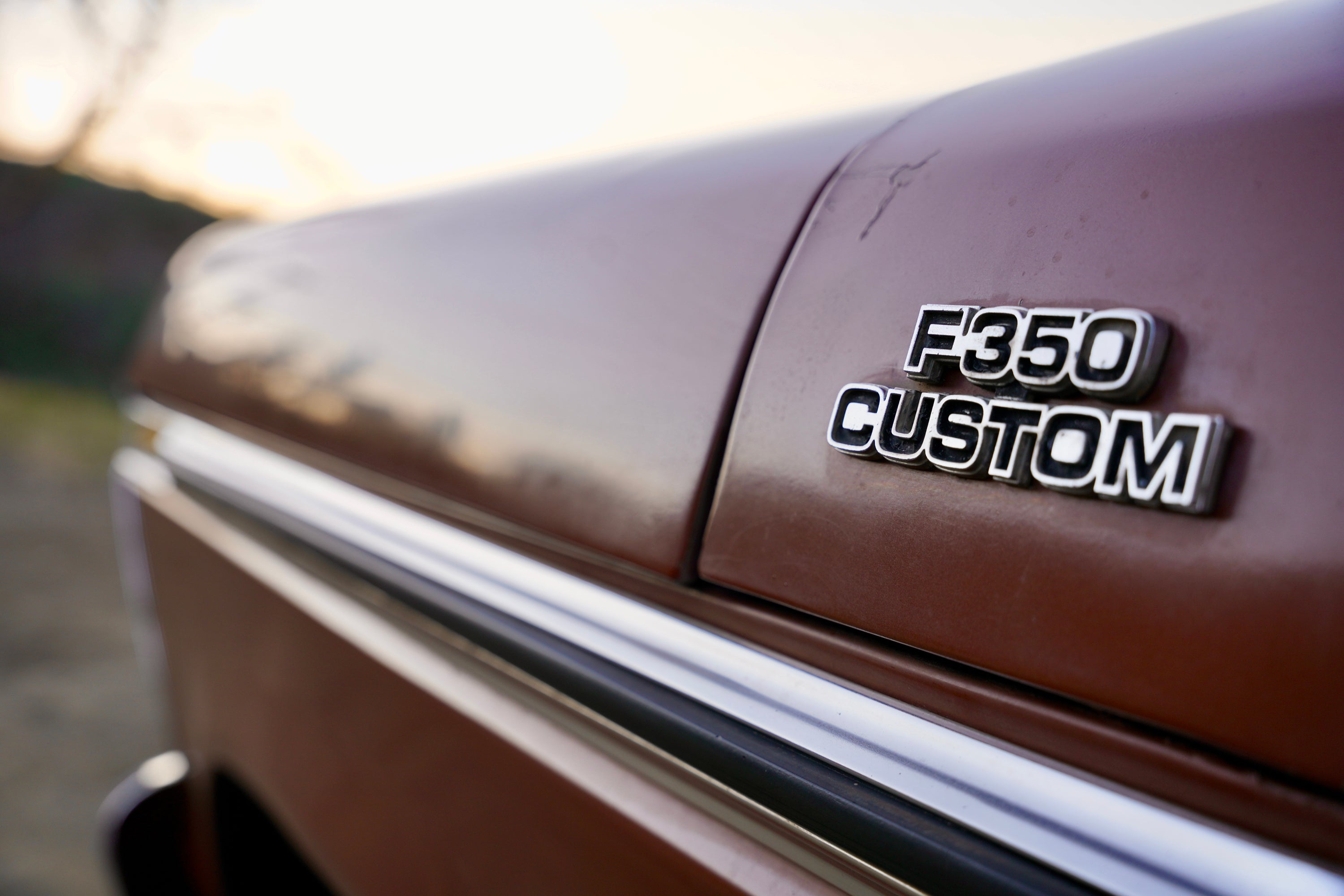 1978 Ford F-350 Ranger Cinnamon FINE ART PRINT