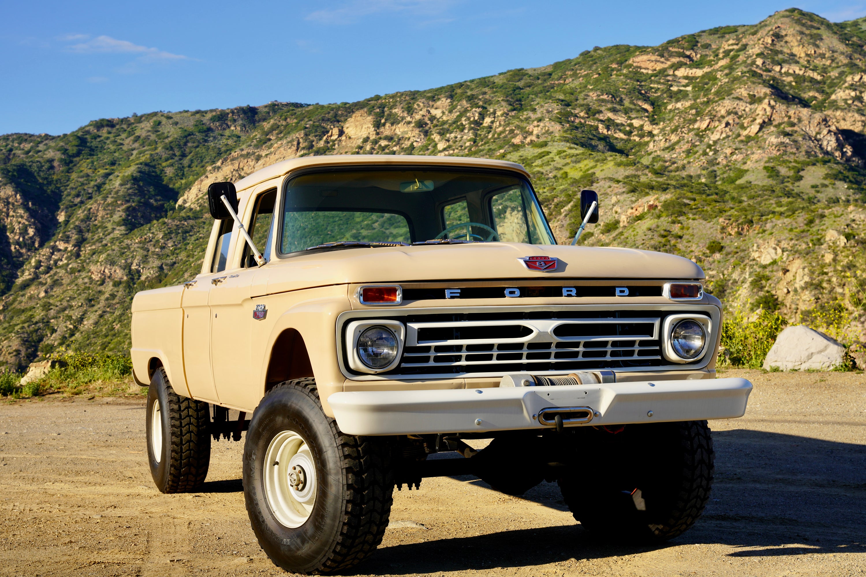 1966 Ford F-350 4x4 Crew Cab FINE ART PRINT
