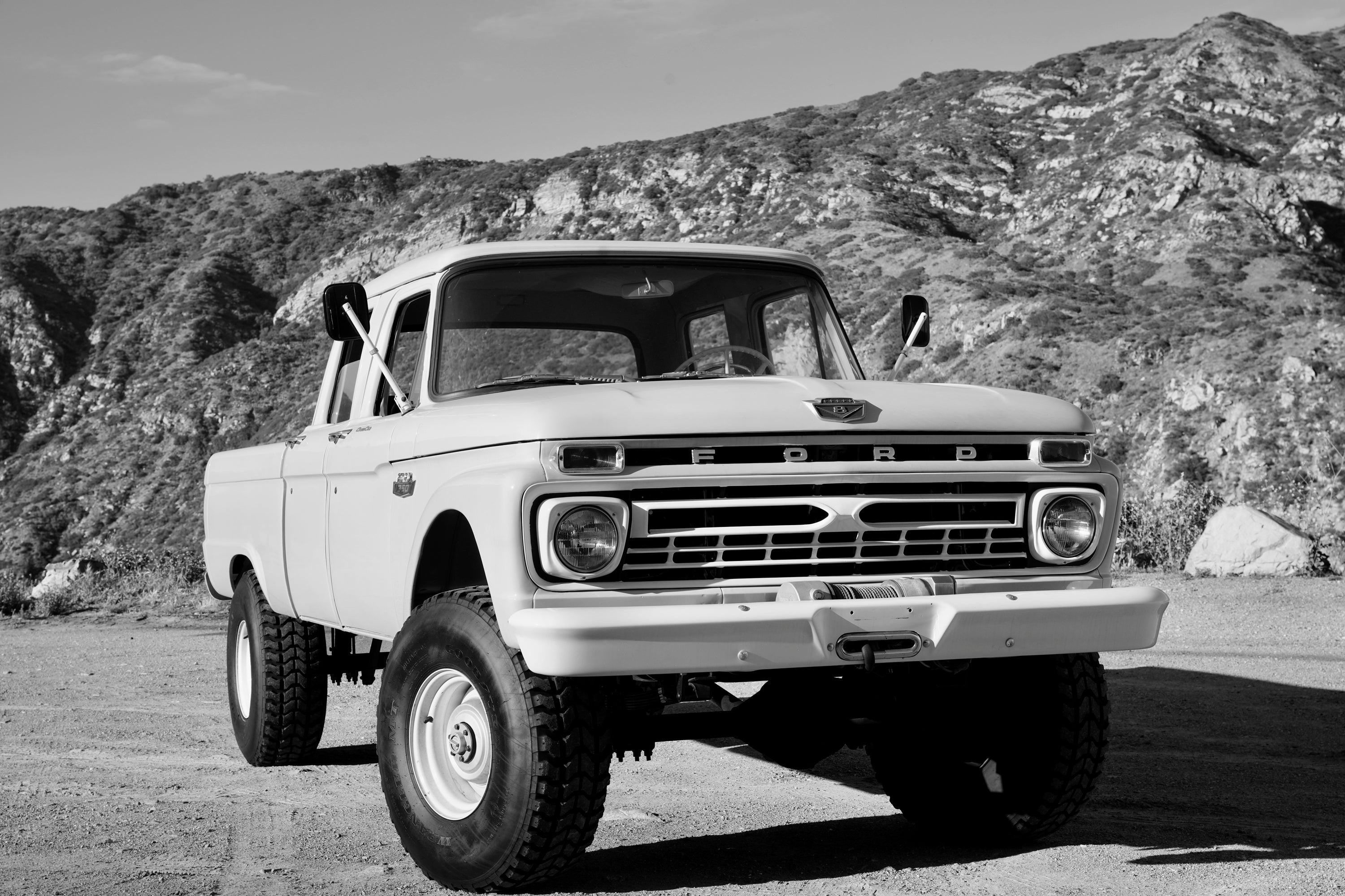 1966 Ford F-350 4x4 Crew Cab FINE ART PRINT