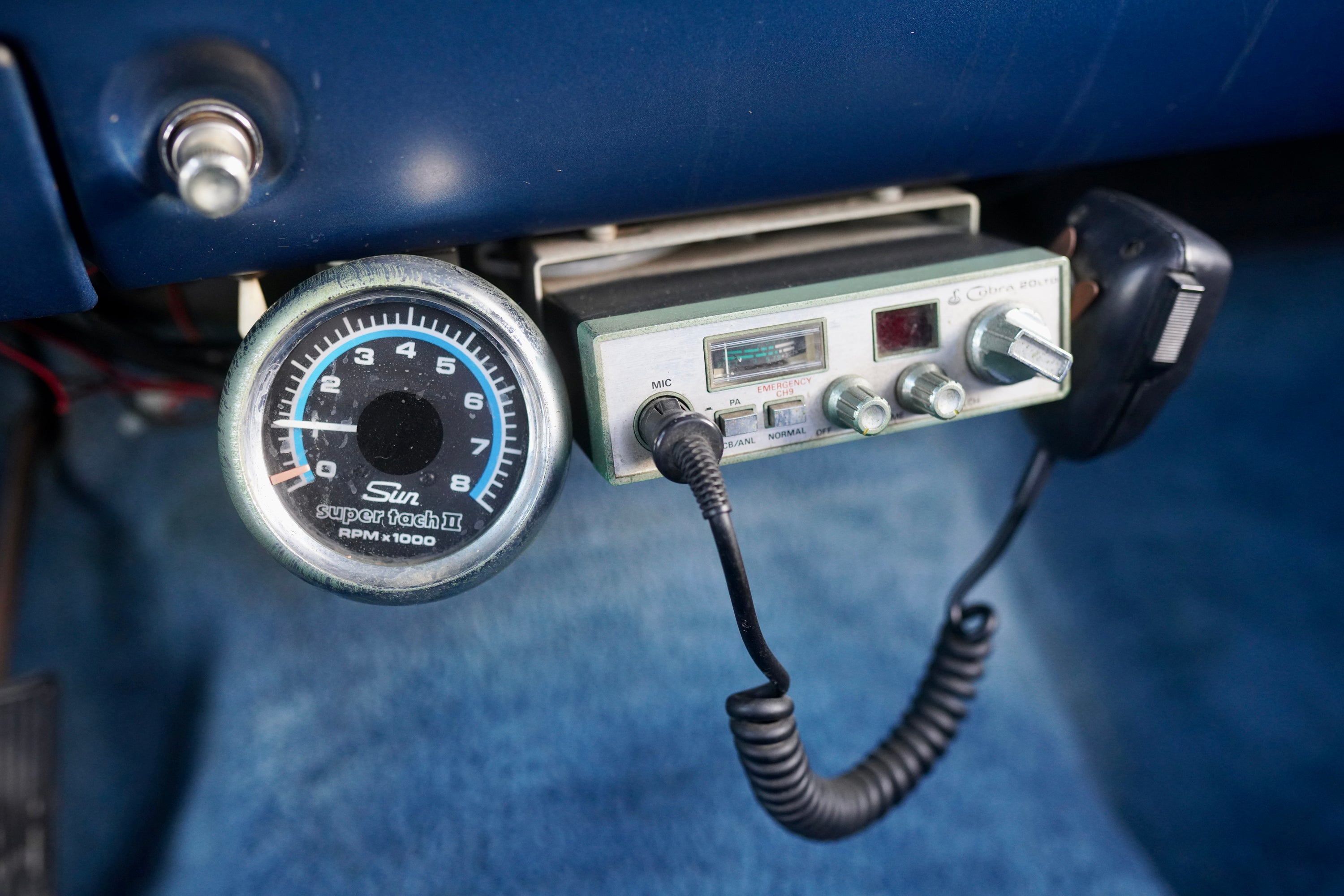 1978 Ford F-350 Ranger Bright Dark Blue Metallic FINE ART PRINT