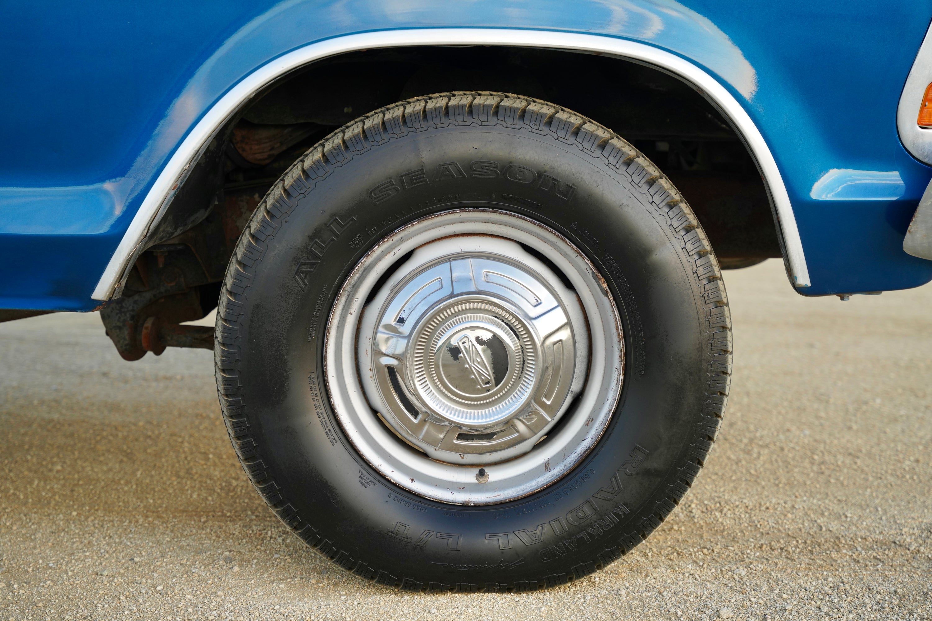 1978 Ford F-350 Ranger Bright Dark Blue Metallic FINE ART PRINT