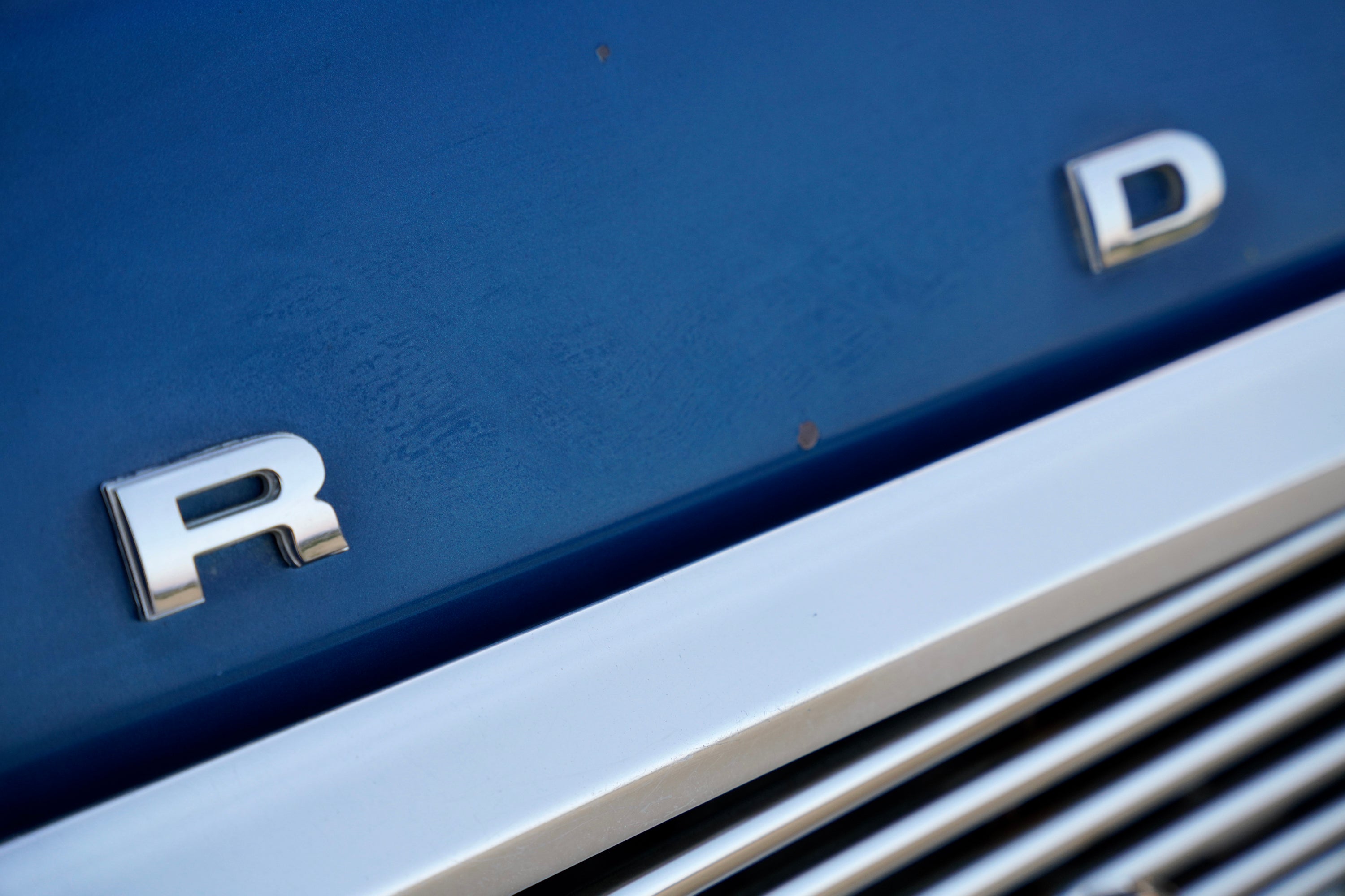 1978 Ford F-350 Ranger Bright Dark Blue Metallic FINE ART PRINT