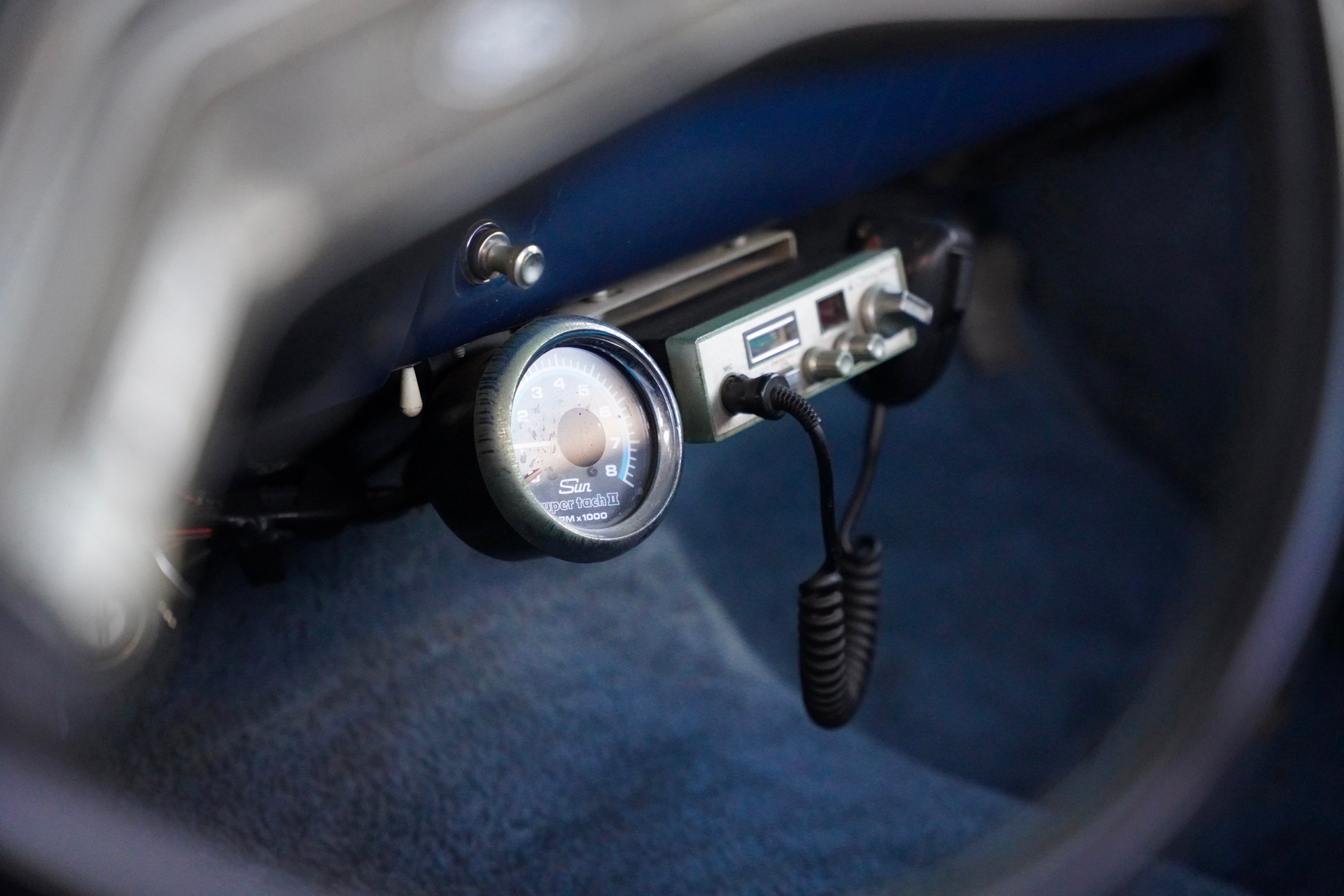 1978 Ford F-350 Ranger Bright Dark Blue Metallic FINE ART PRINT