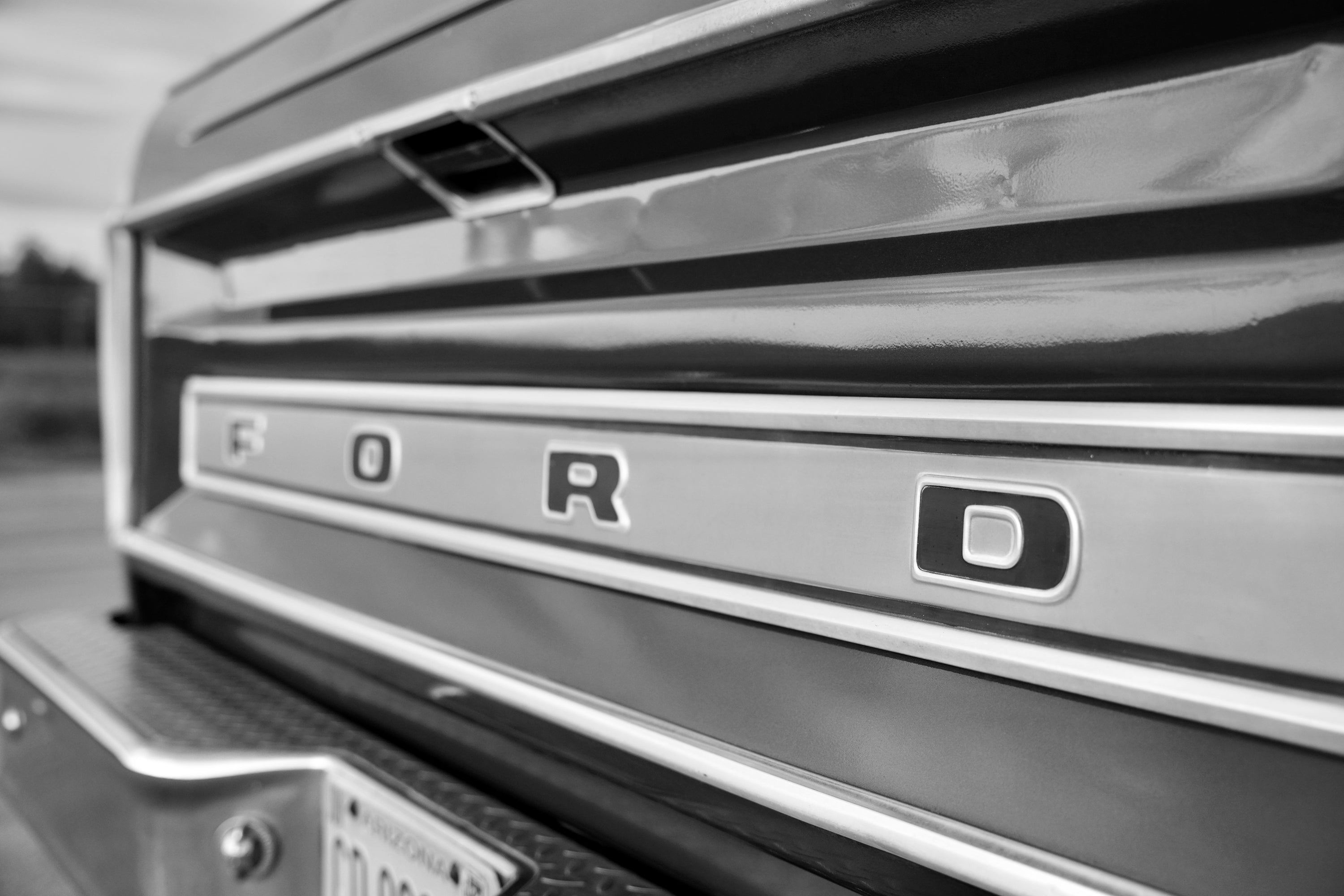 1978 Ford F-350 Ranger Bright Dark Blue Metallic FINE ART PRINT