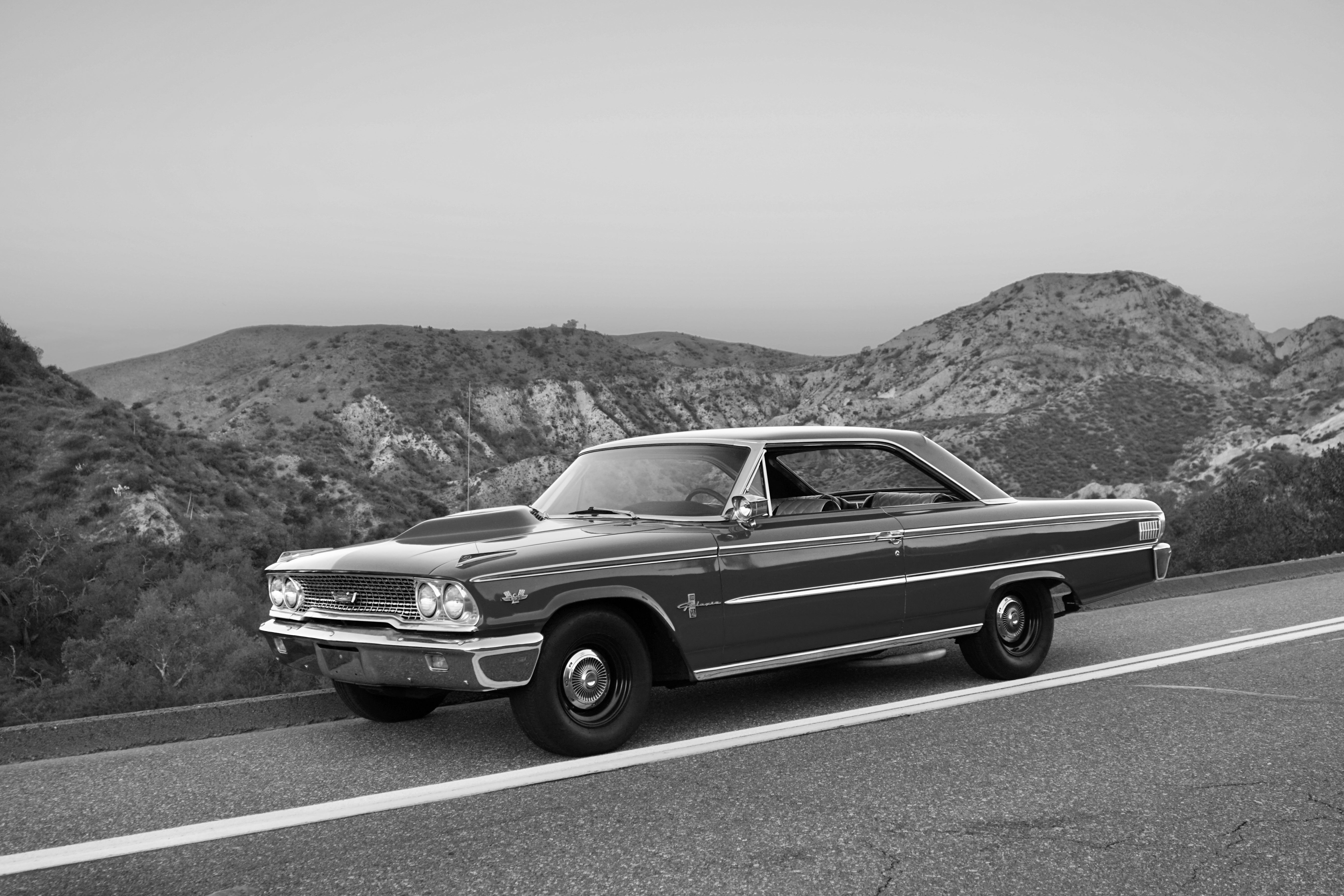 1963 Ford Galaxie Fastback FINE ART PRINT