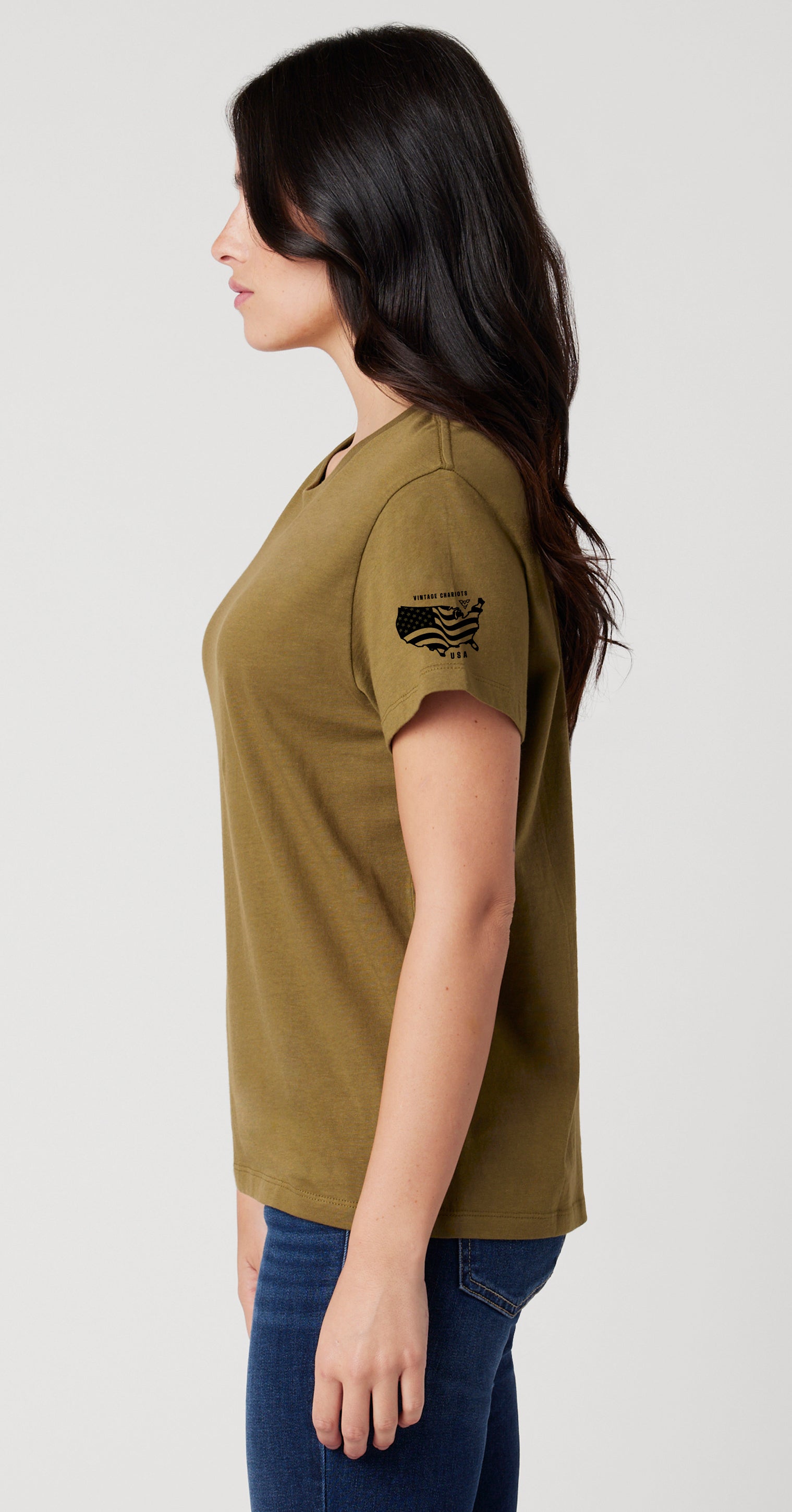 FIND YOUR EGG WOMENS BOYFRIEND TEE (Olive Branch)