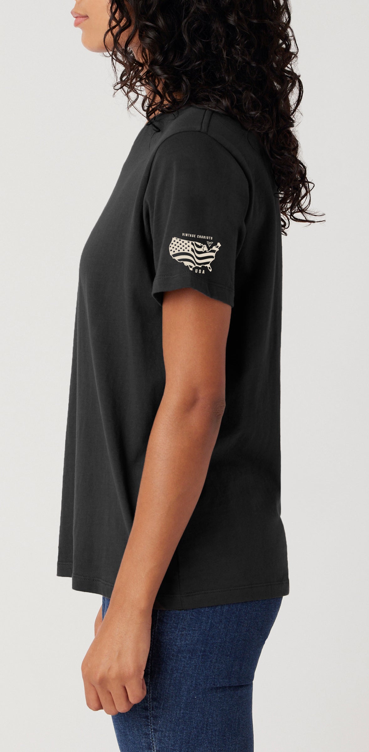 FIND YOUR EGG WOMENS BOYFRIEND TEE (Vintage Black)