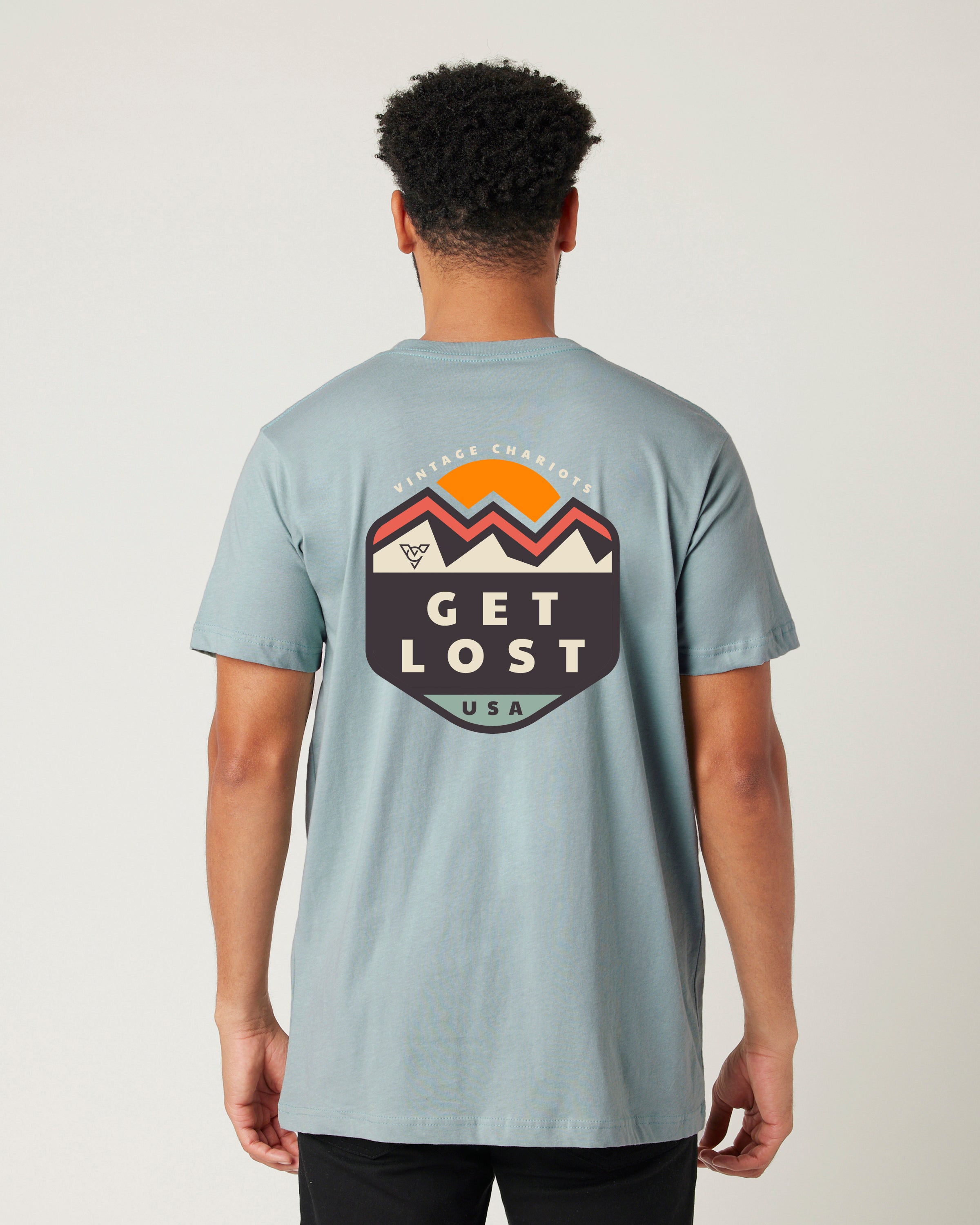 GET LOST TEE (Seafoam)