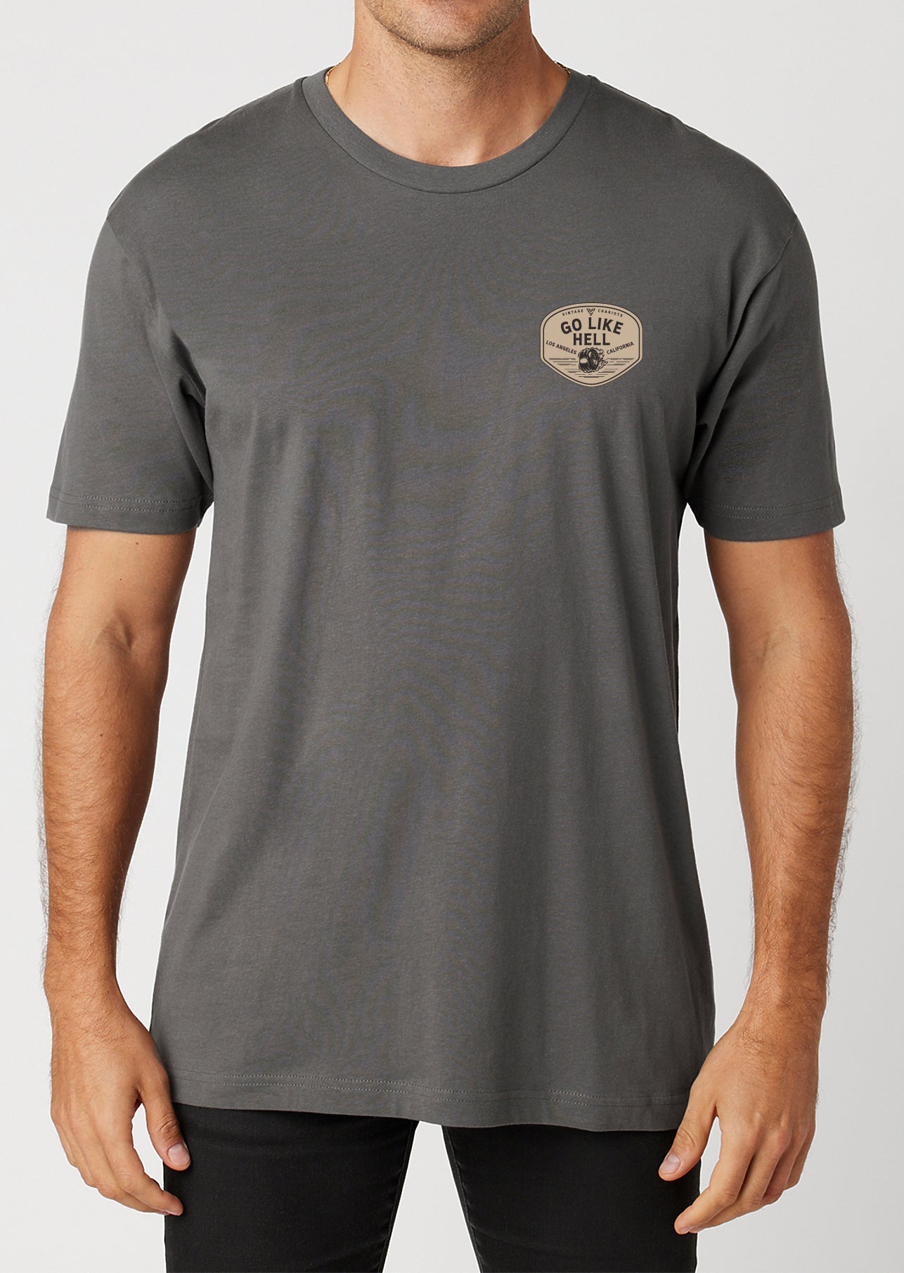 GO LIKE HELL TEE (Cool Grey)