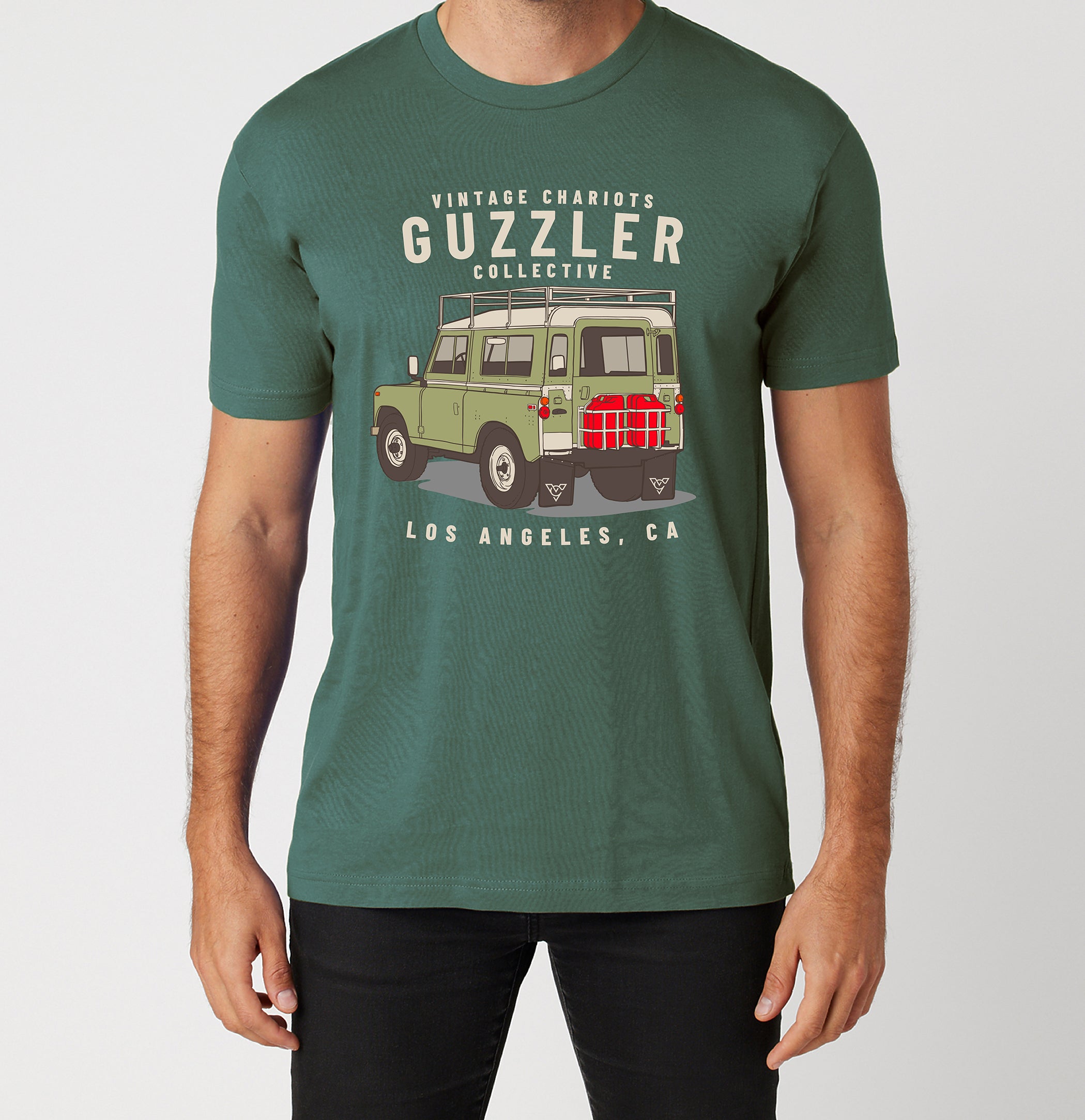 GUZZLER COLLECTIVE TEE (Pine Green)