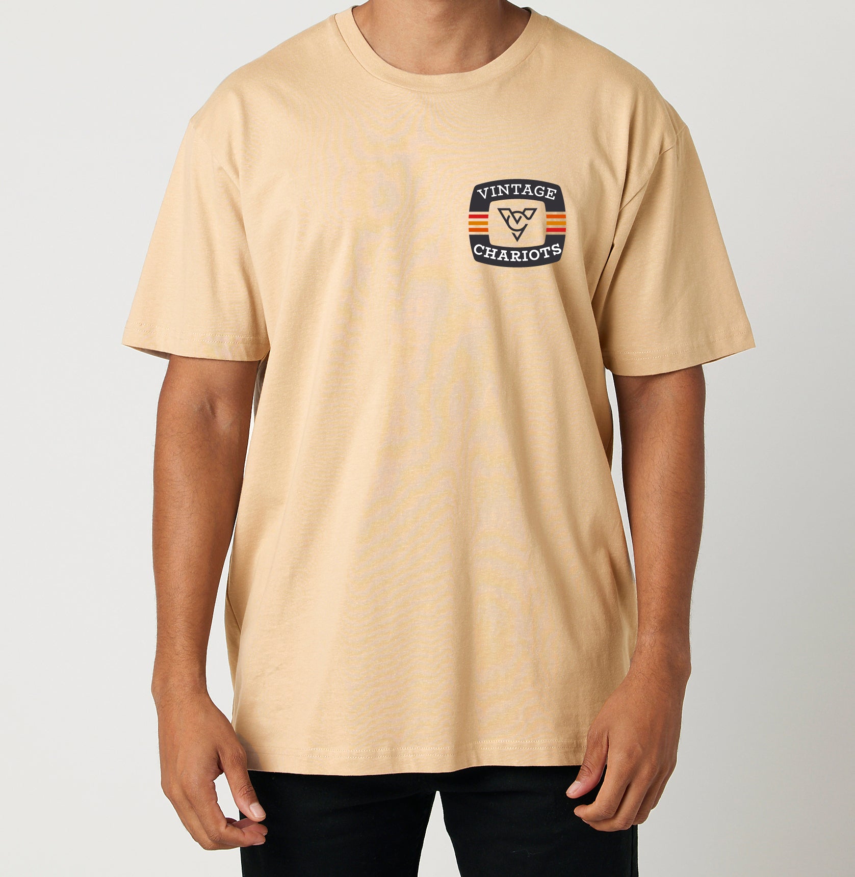 HIGHBOY CAMPER TEE (Vintage Gold)