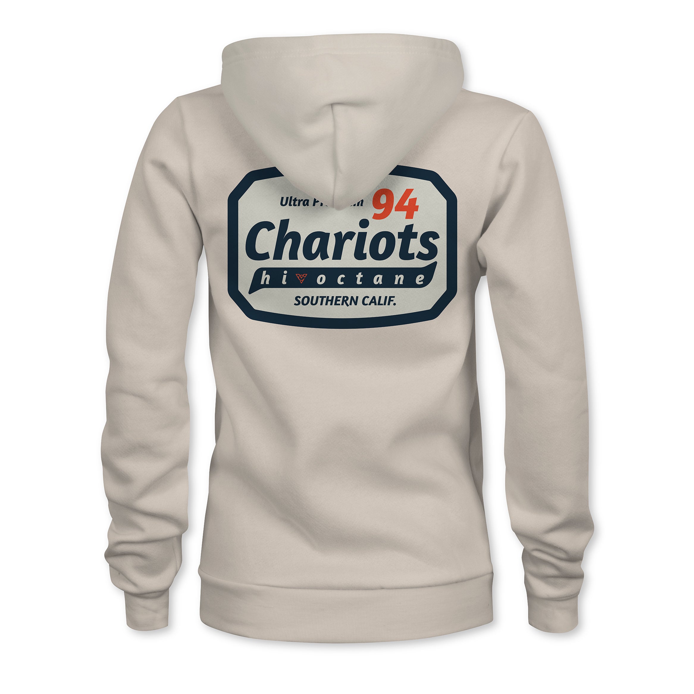 HI OCTANE 94 PREMIUM FULL-ZIP HOODIE (Bone)