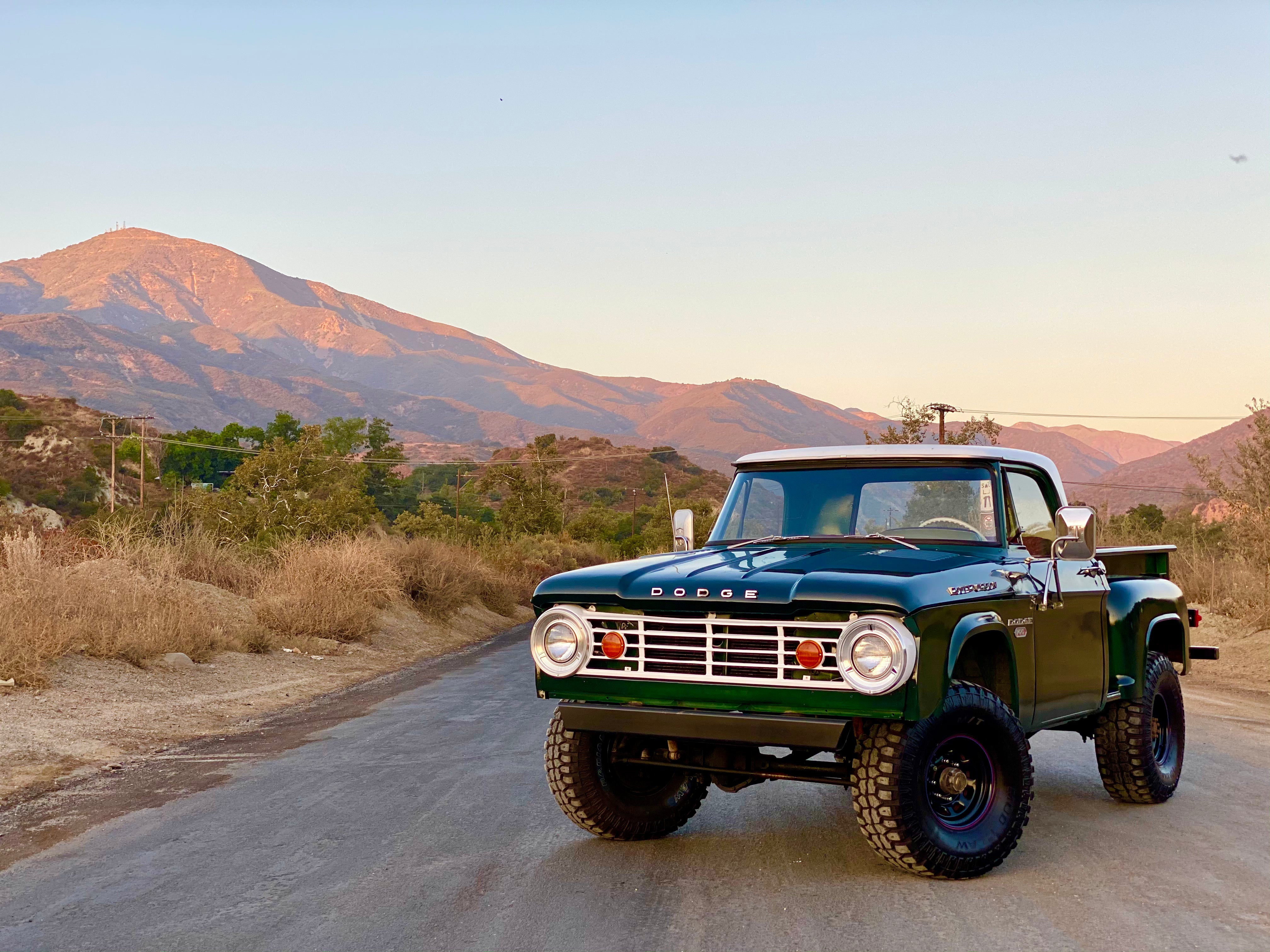 1967 Dodge Power Wagon FINE ART PRINT