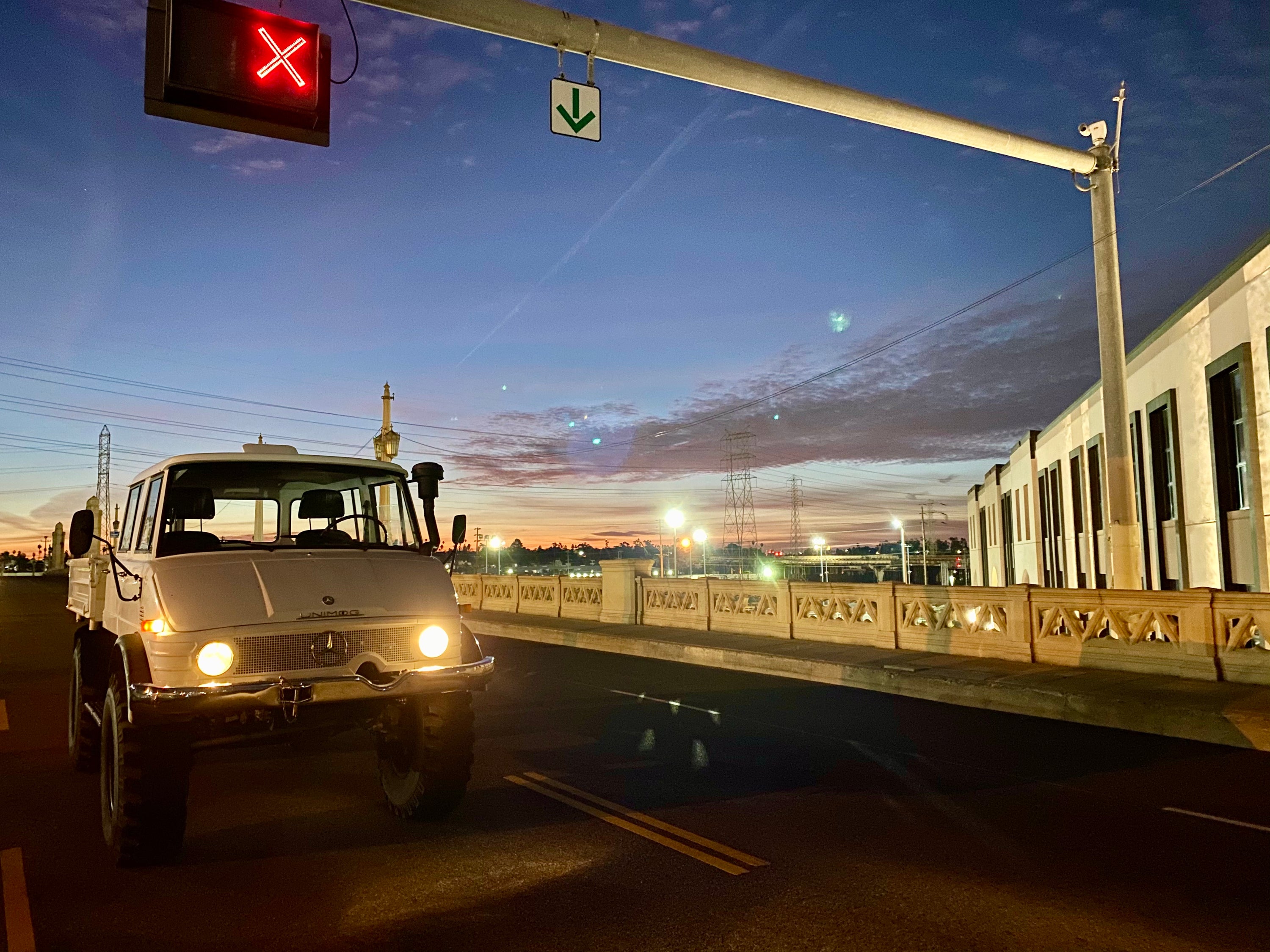1979 Mercedes-Benz Unimog DOKA White FINE ART PRINT