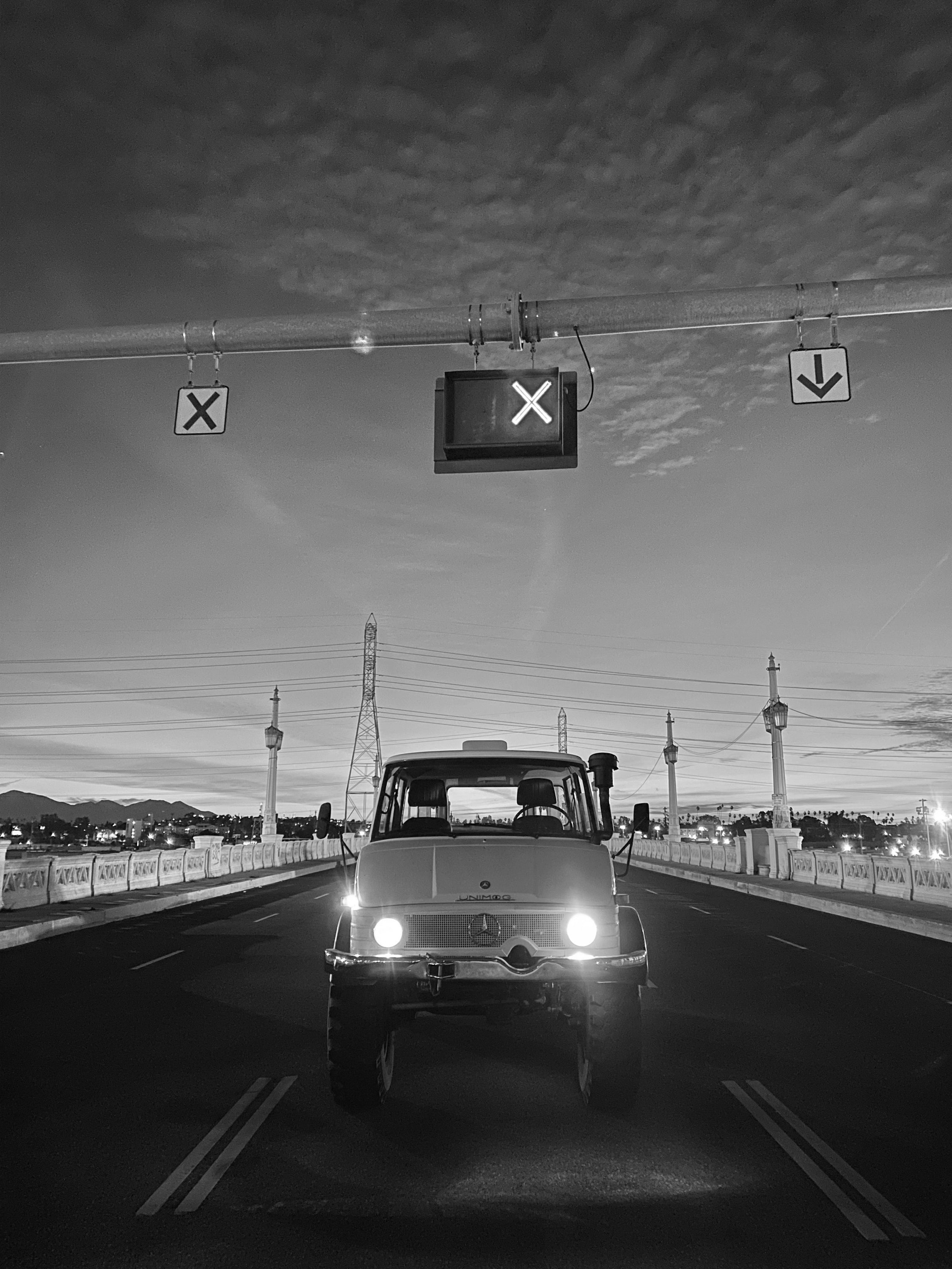 1979 Mercedes-Benz Unimog DOKA White FINE ART PRINT