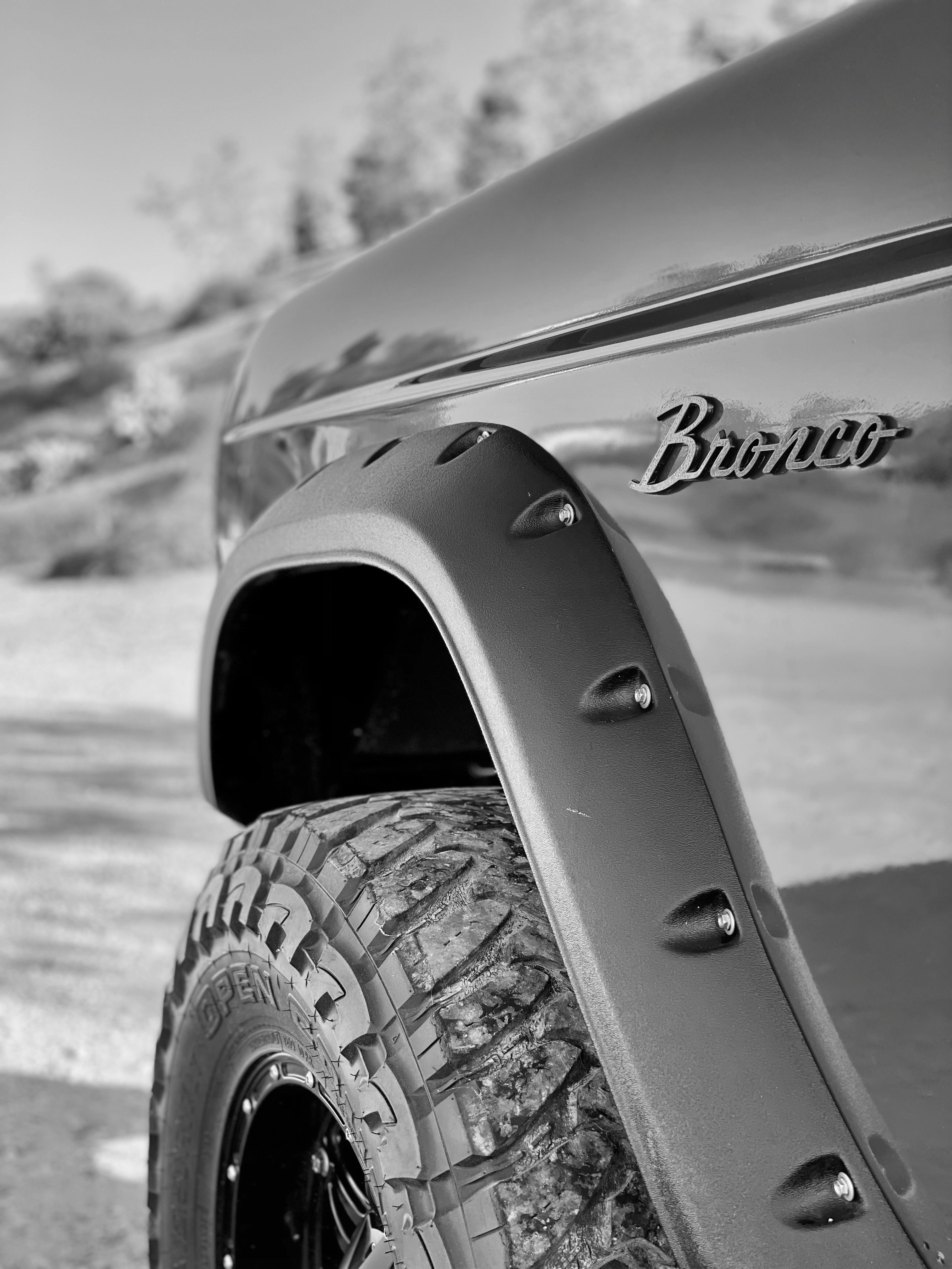 1975 Ford Bronco Viking Red FINE ART PRINT