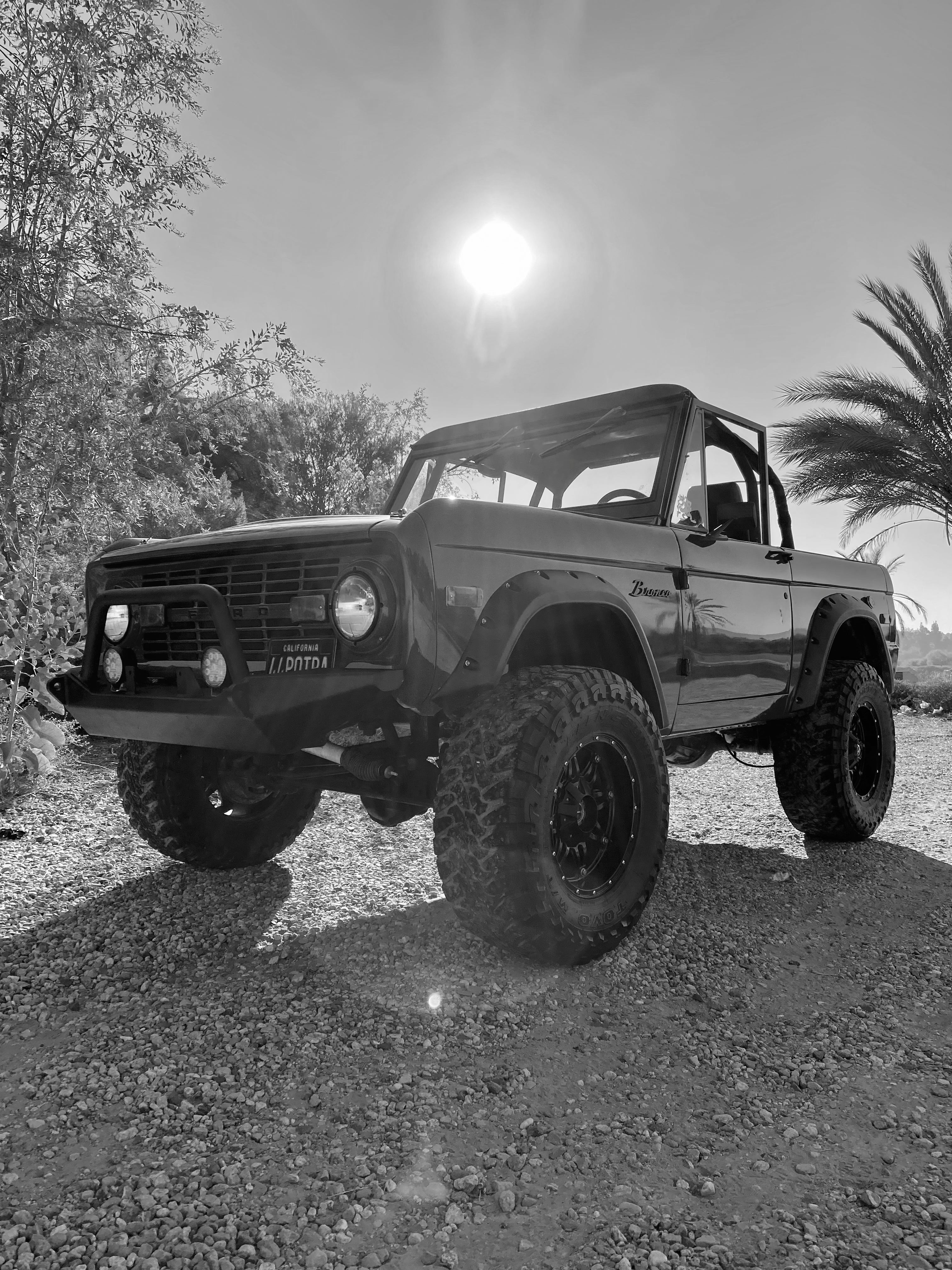 1975 Ford Bronco Viking Red FINE ART PRINT