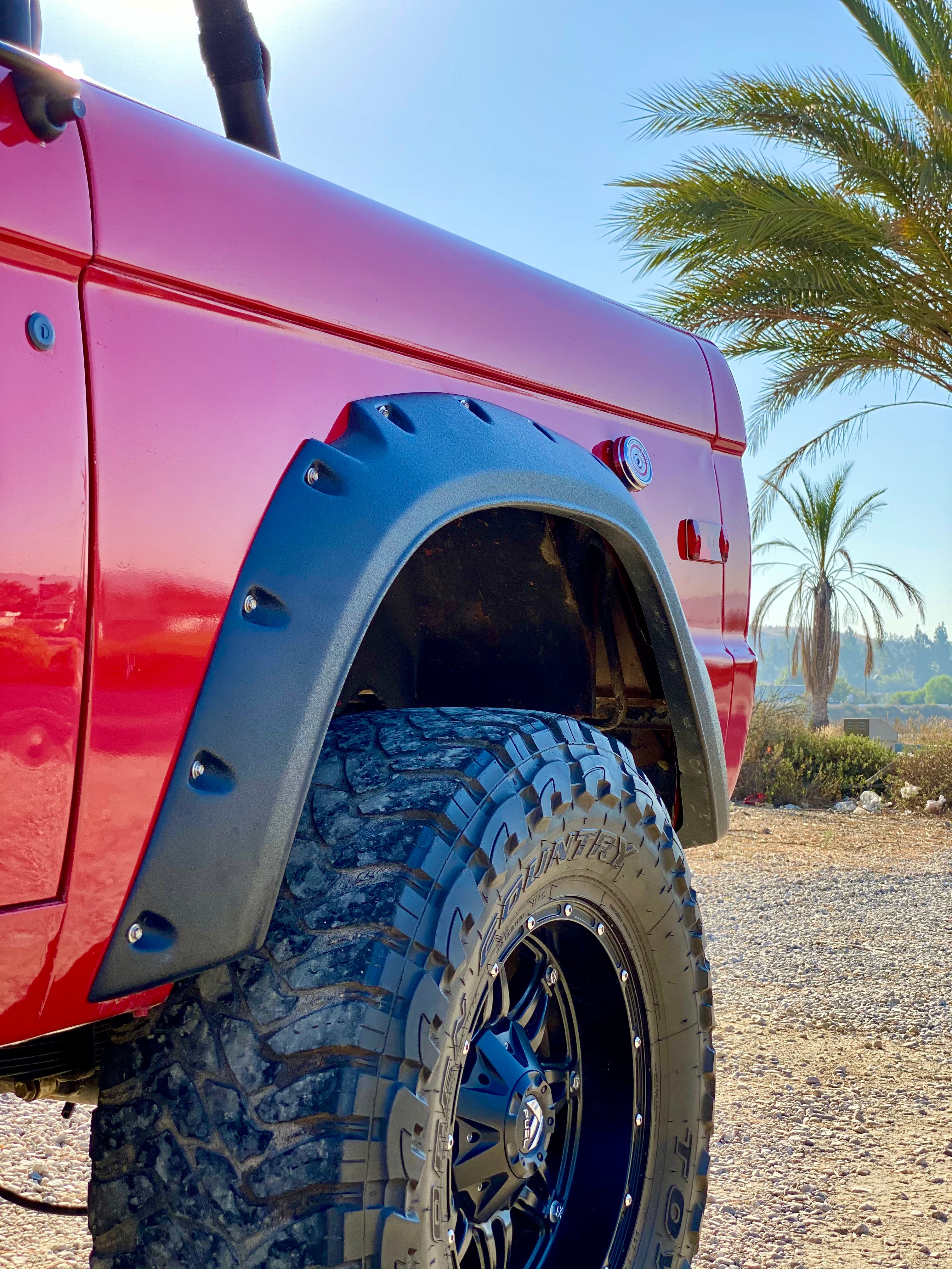1975 Ford Bronco Viking Red FINE ART PRINT