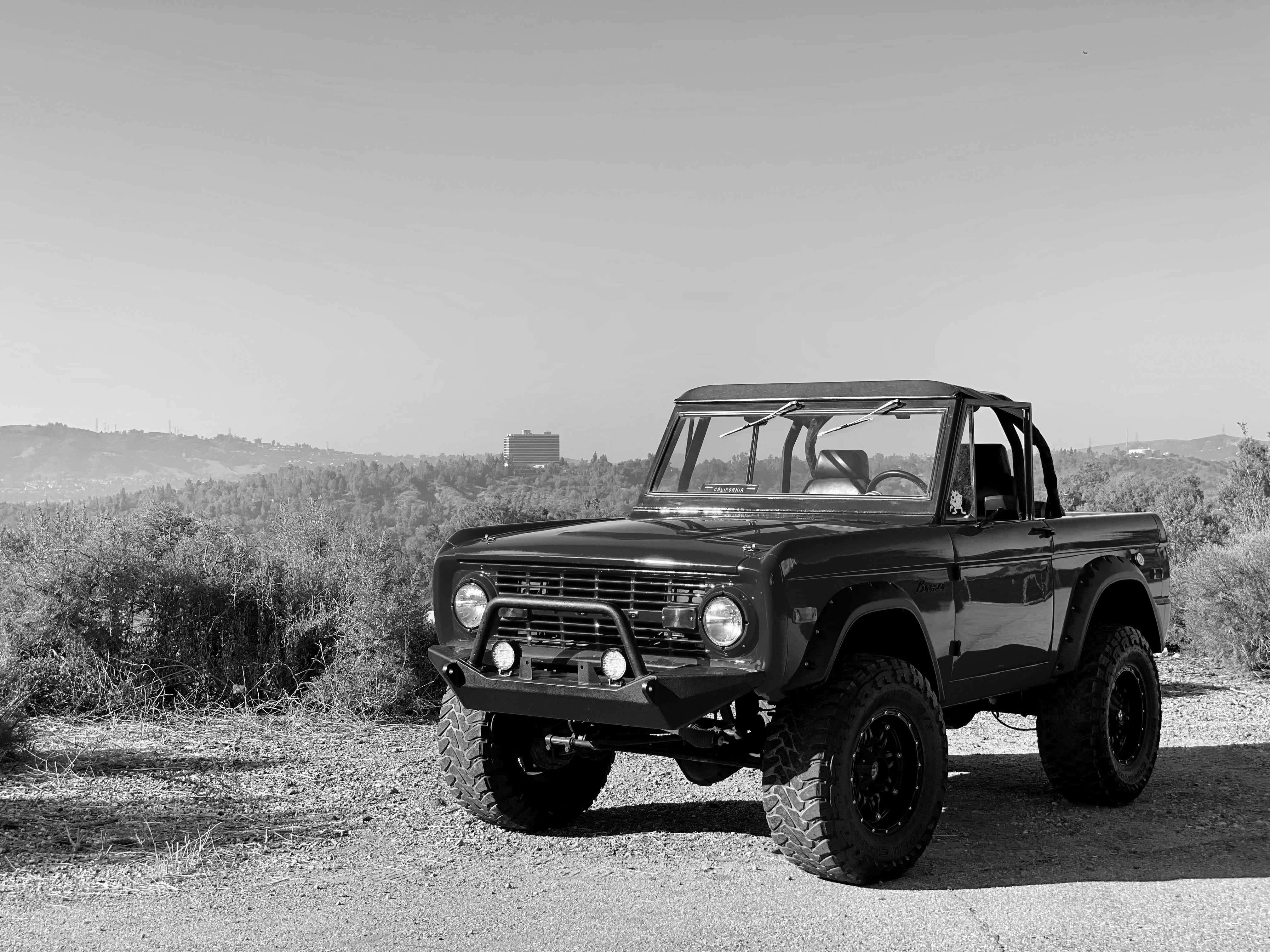 1975 Ford Bronco Viking Red FINE ART PRINT