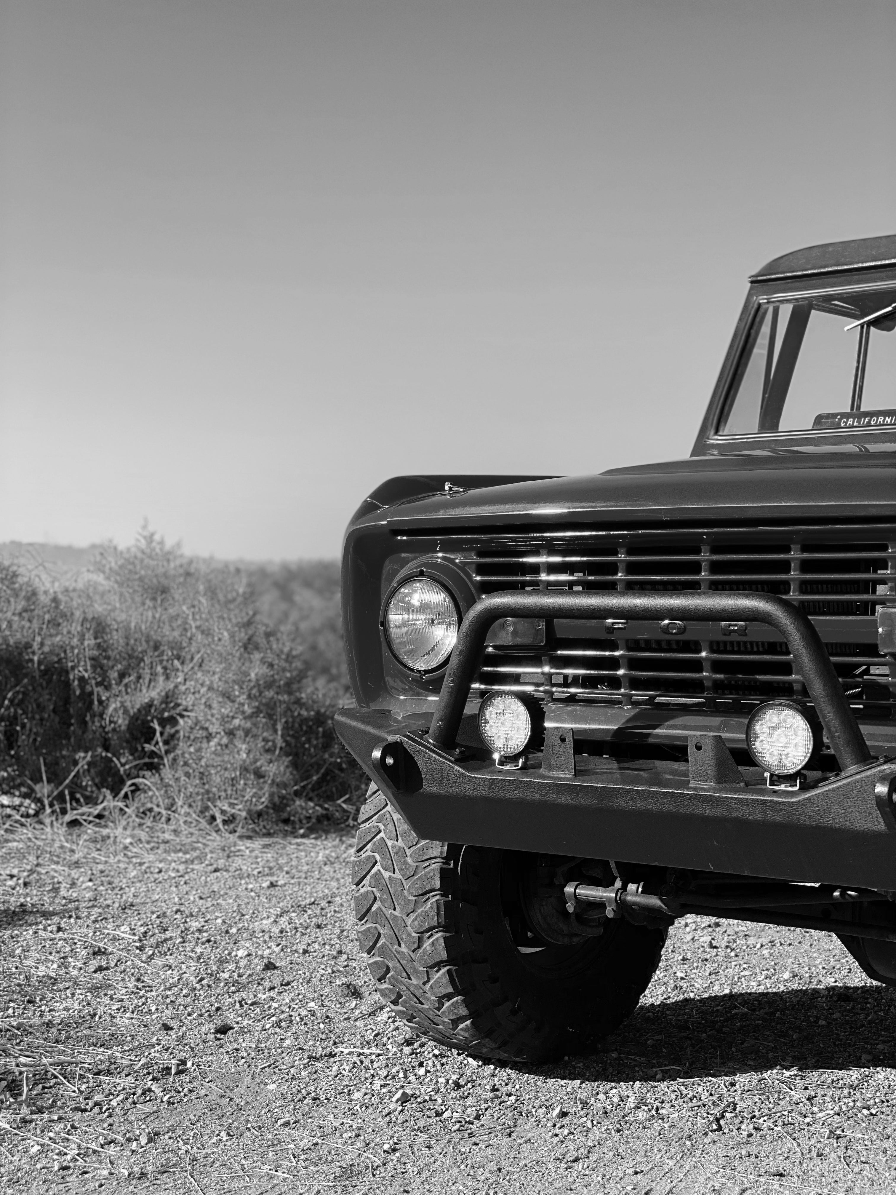 1975 Ford Bronco Viking Red FINE ART PRINT