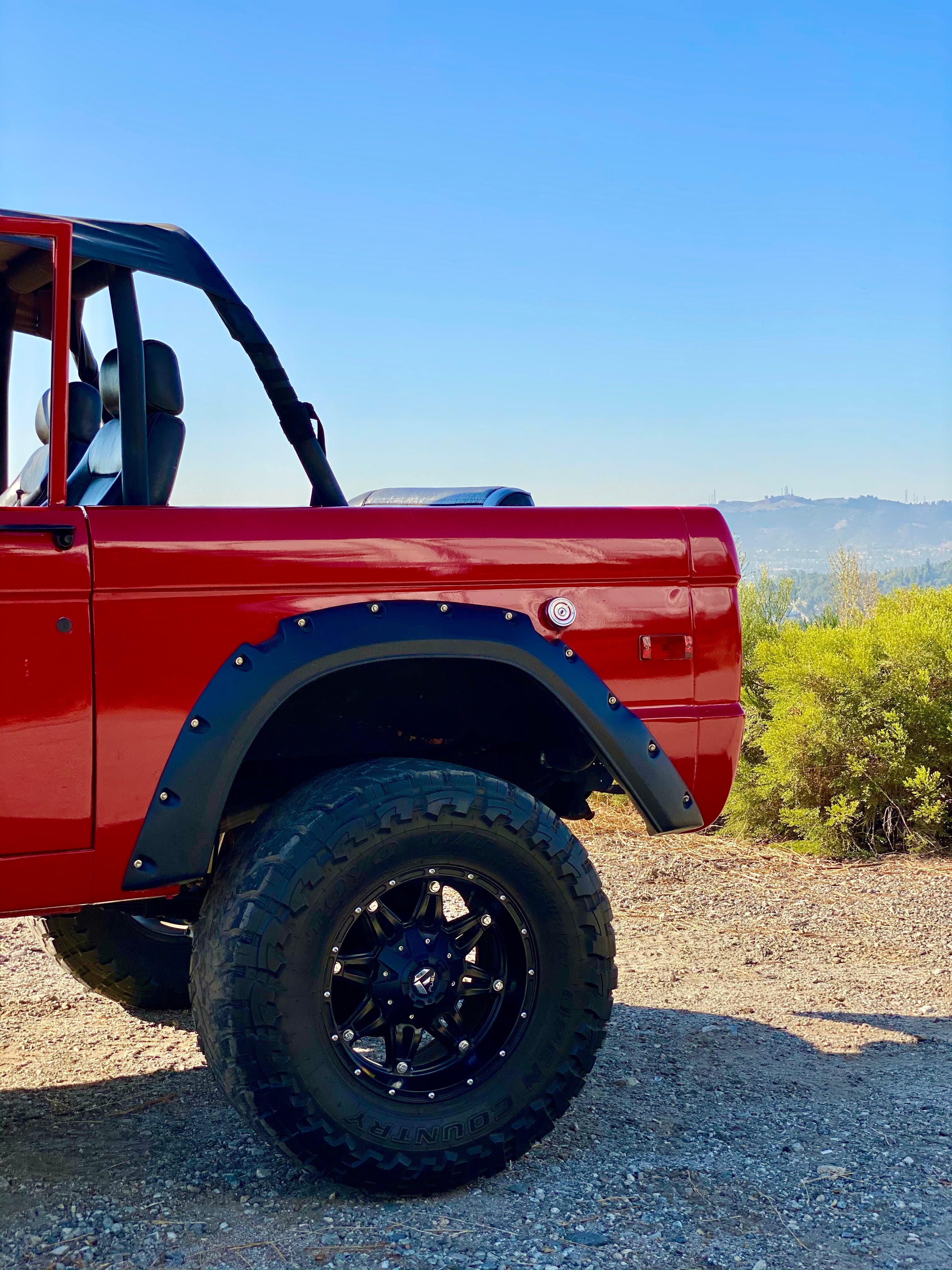 1975 Ford Bronco Viking Red FINE ART PRINT