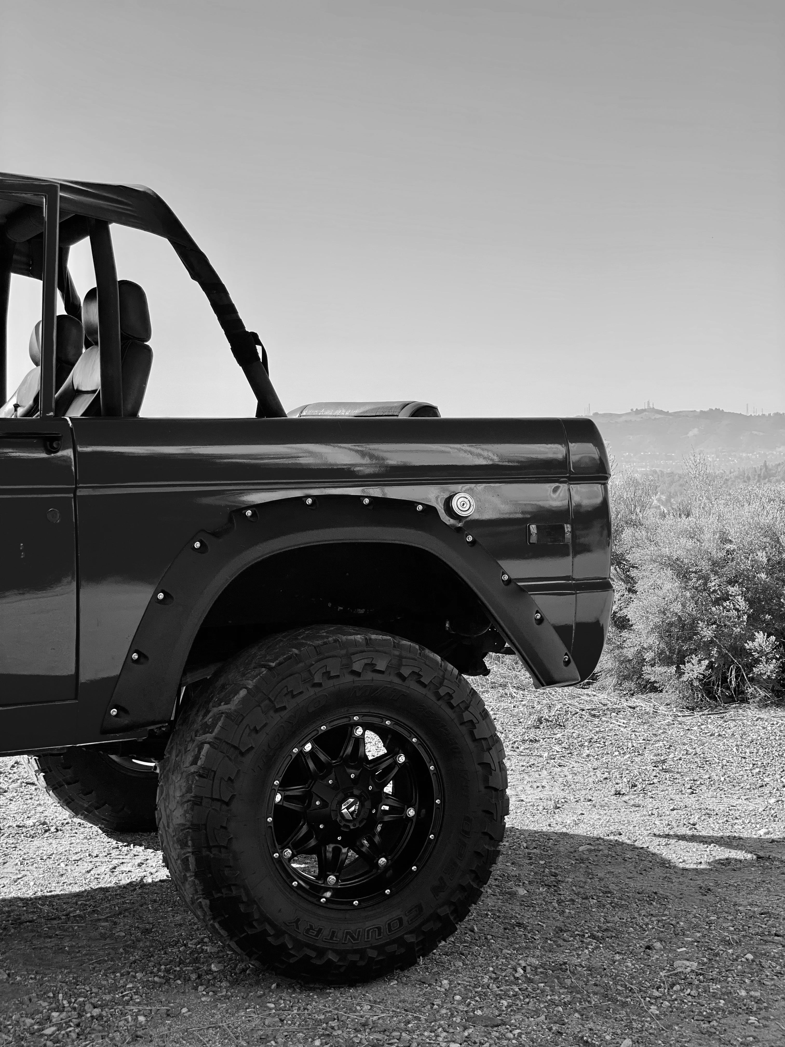 1975 Ford Bronco Viking Red FINE ART PRINT