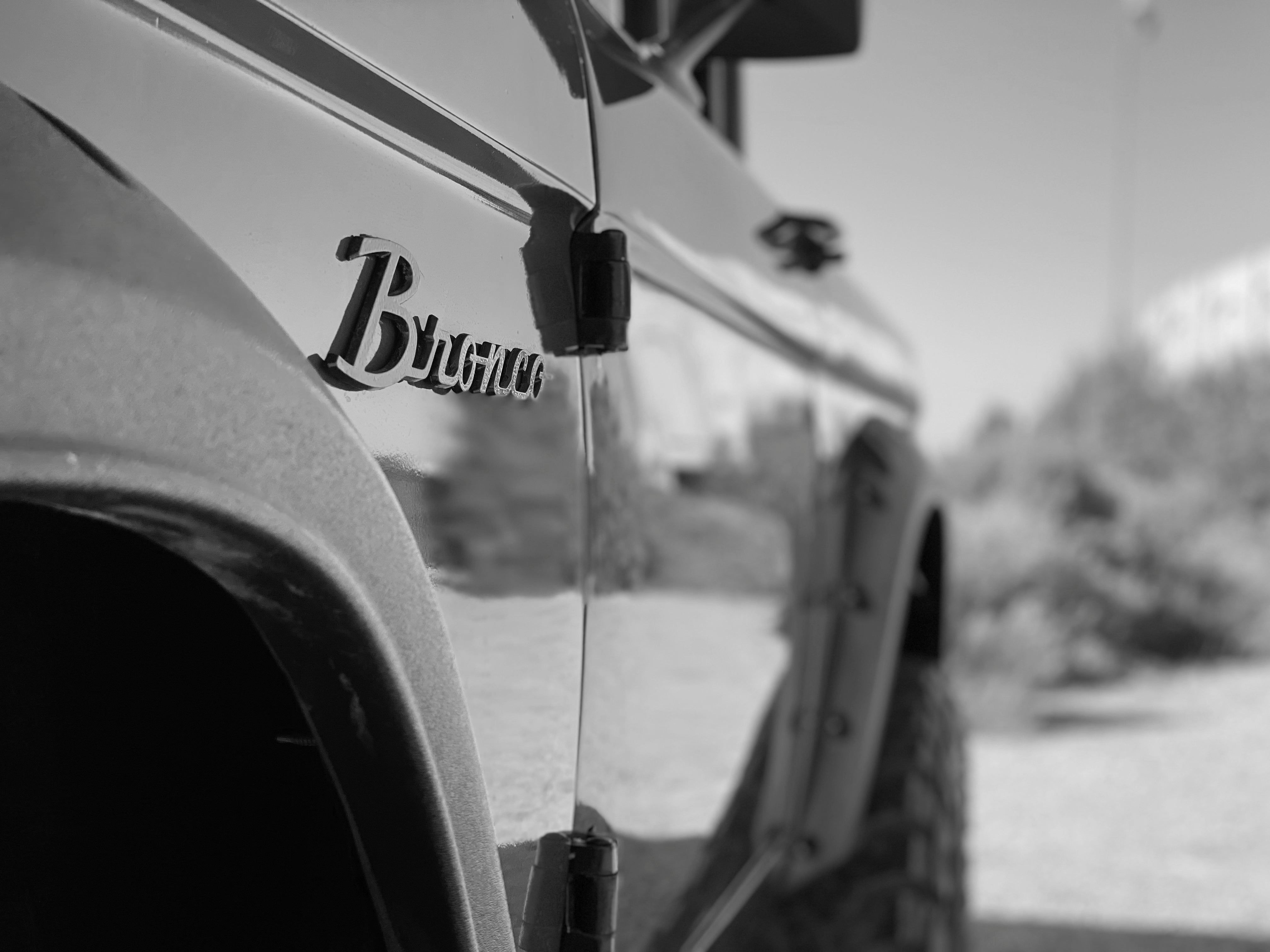 1975 Ford Bronco Viking Red FINE ART PRINT