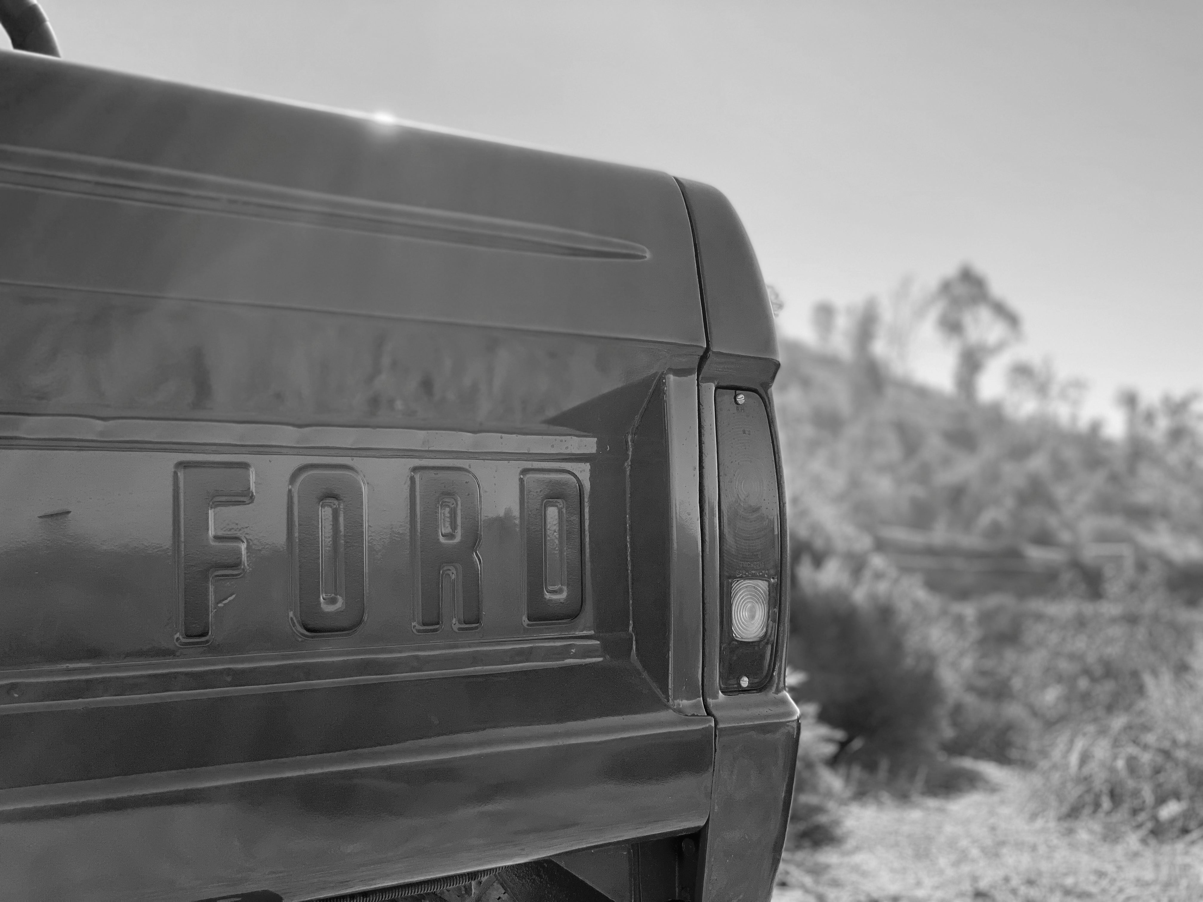 1975 Ford Bronco Viking Red FINE ART PRINT