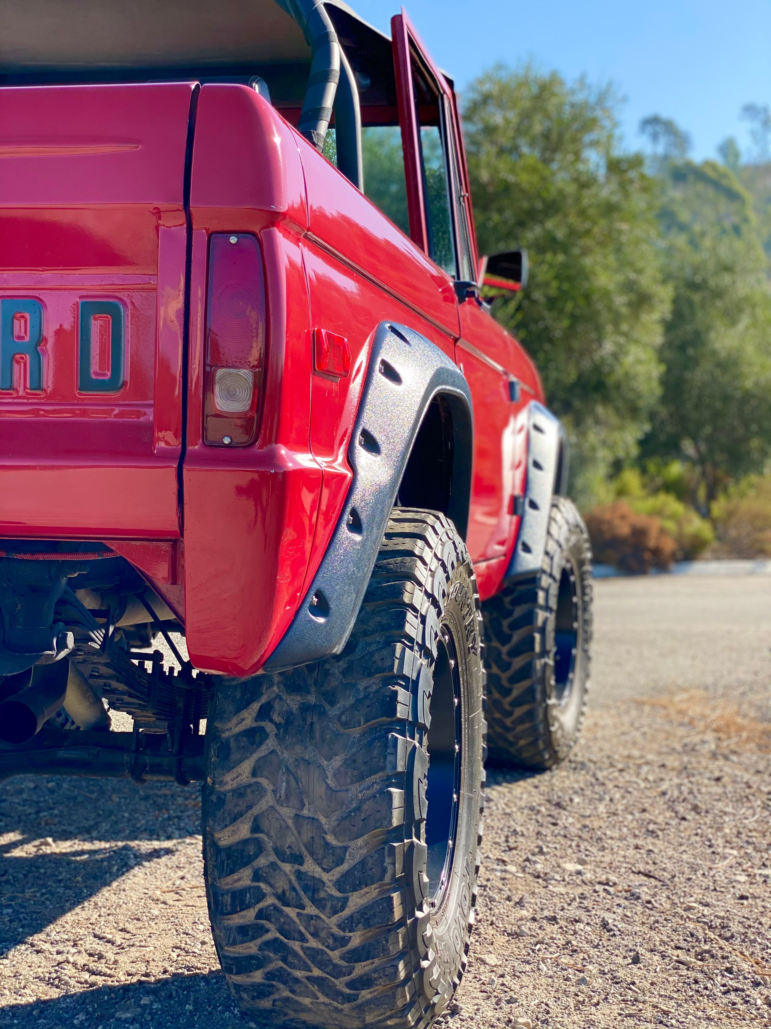 1975 Ford Bronco Viking Red FINE ART PRINT