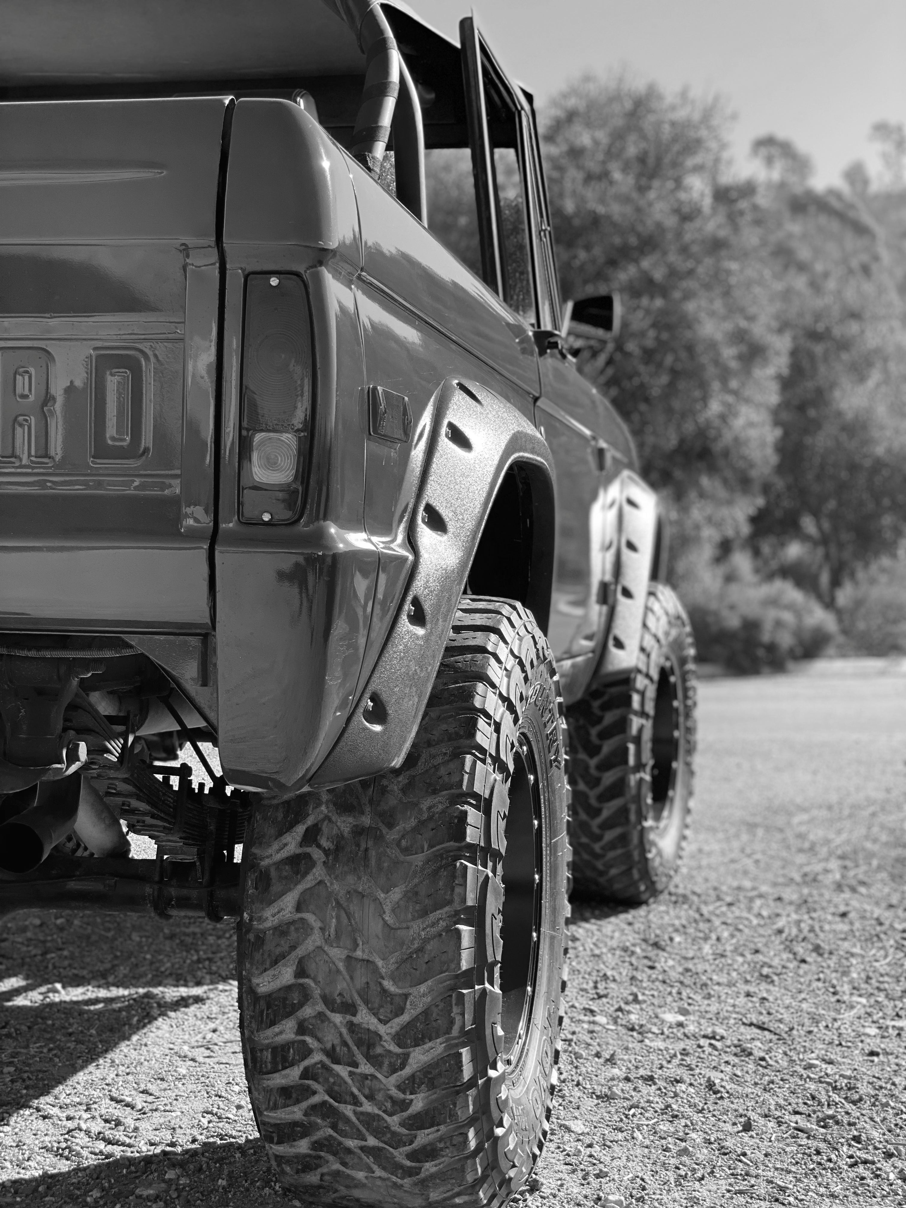 1975 Ford Bronco Viking Red FINE ART PRINT