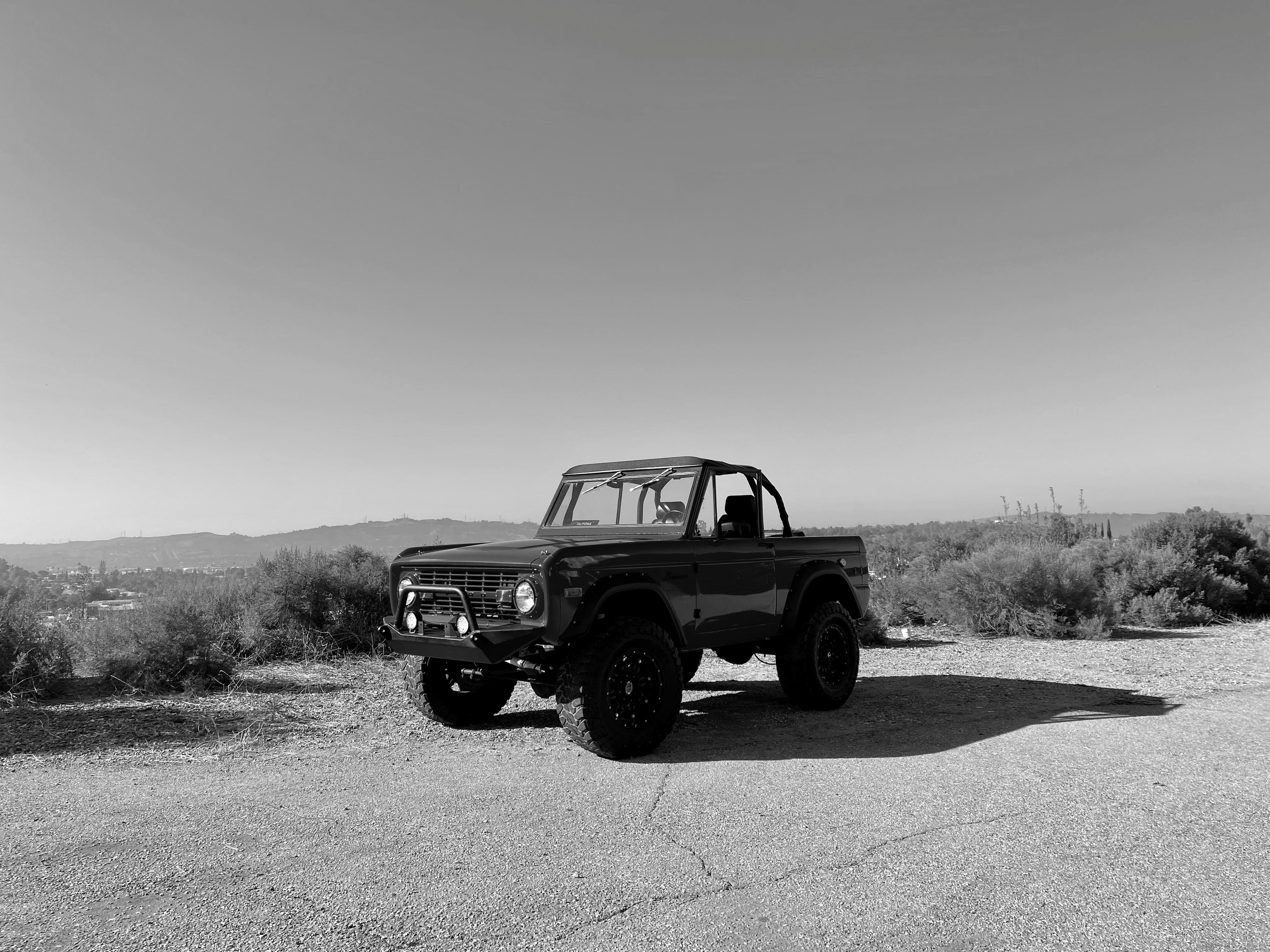 1975 Ford Bronco Viking Red FINE ART PRINT