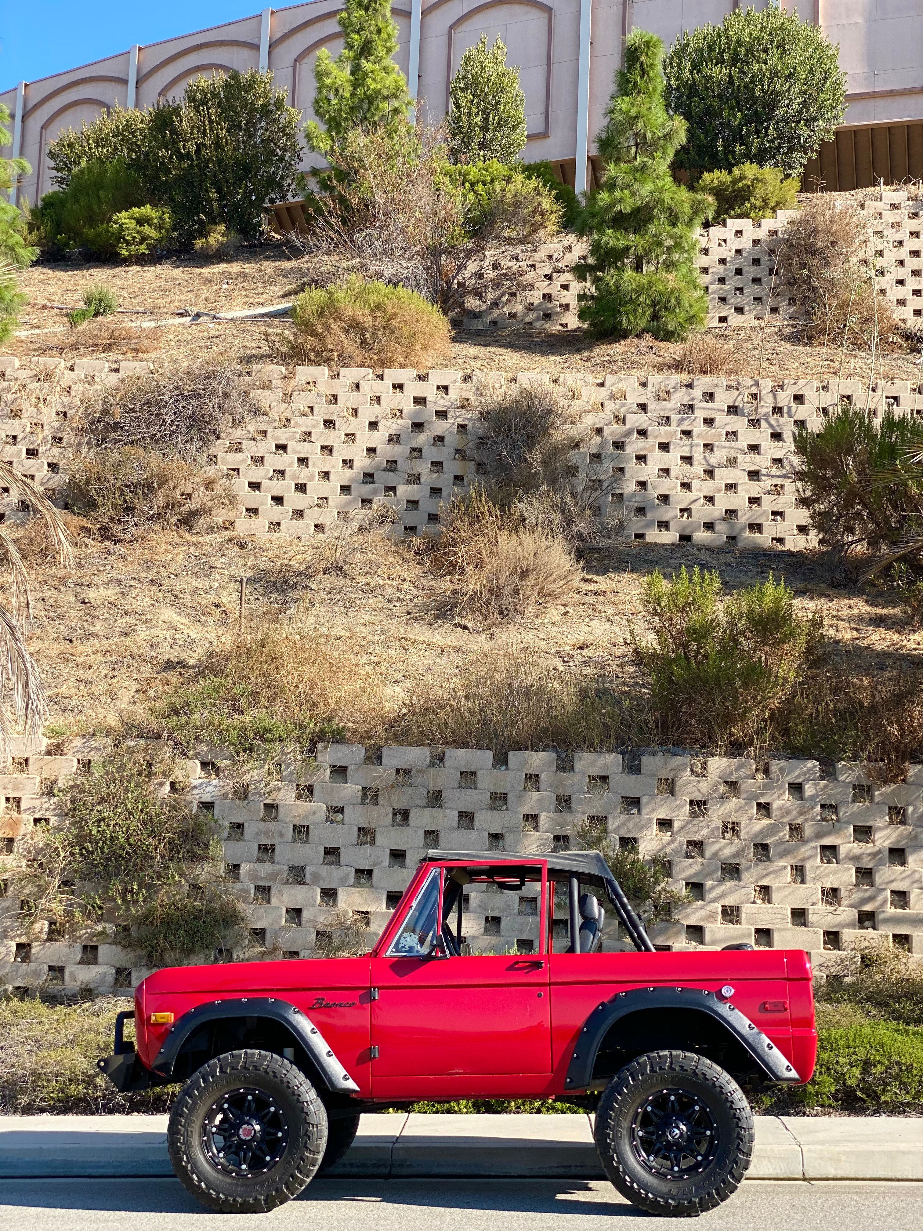 1975 Ford Bronco Viking Red FINE ART PRINT