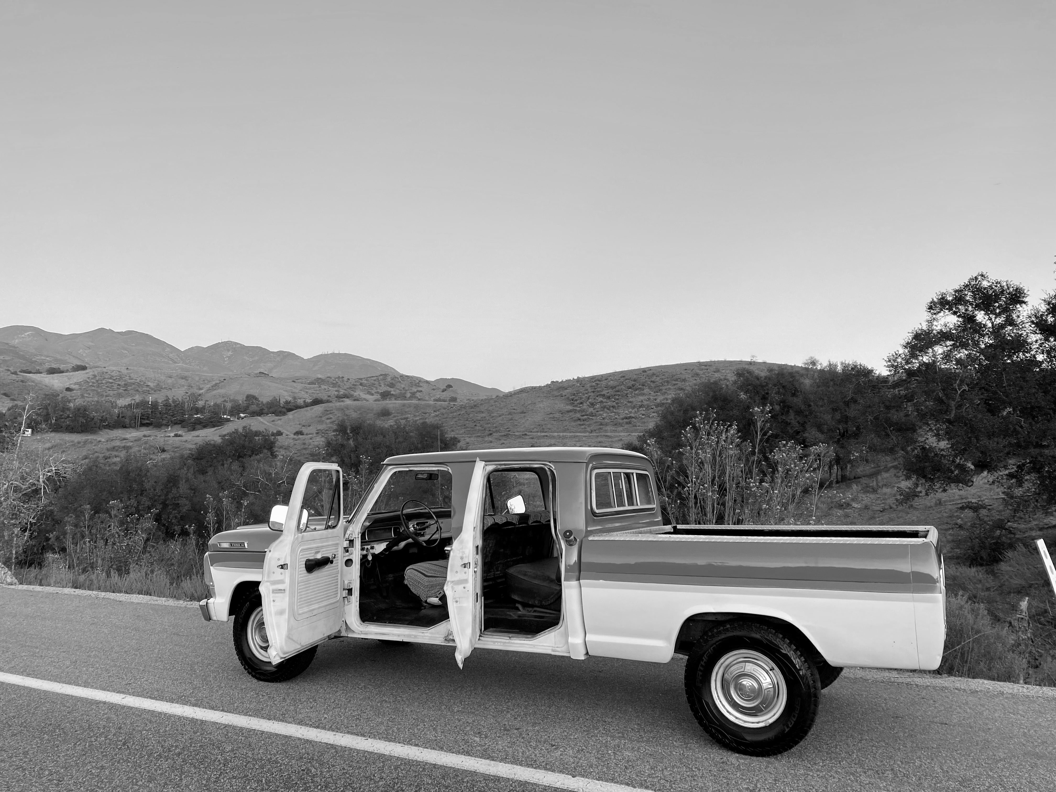 1968 Ford F-250 Crew Cab FINE ART PRINT