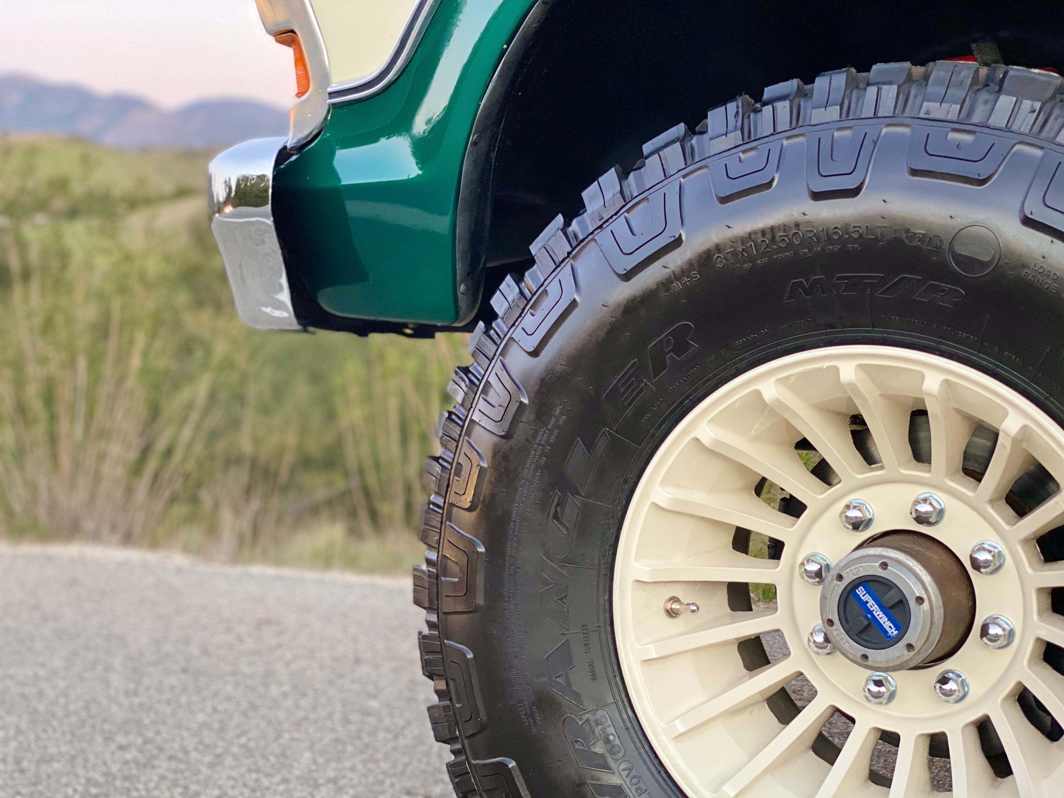 1978 Ford F-250 Crew Cab 4x4 Green FINE ART PRINT