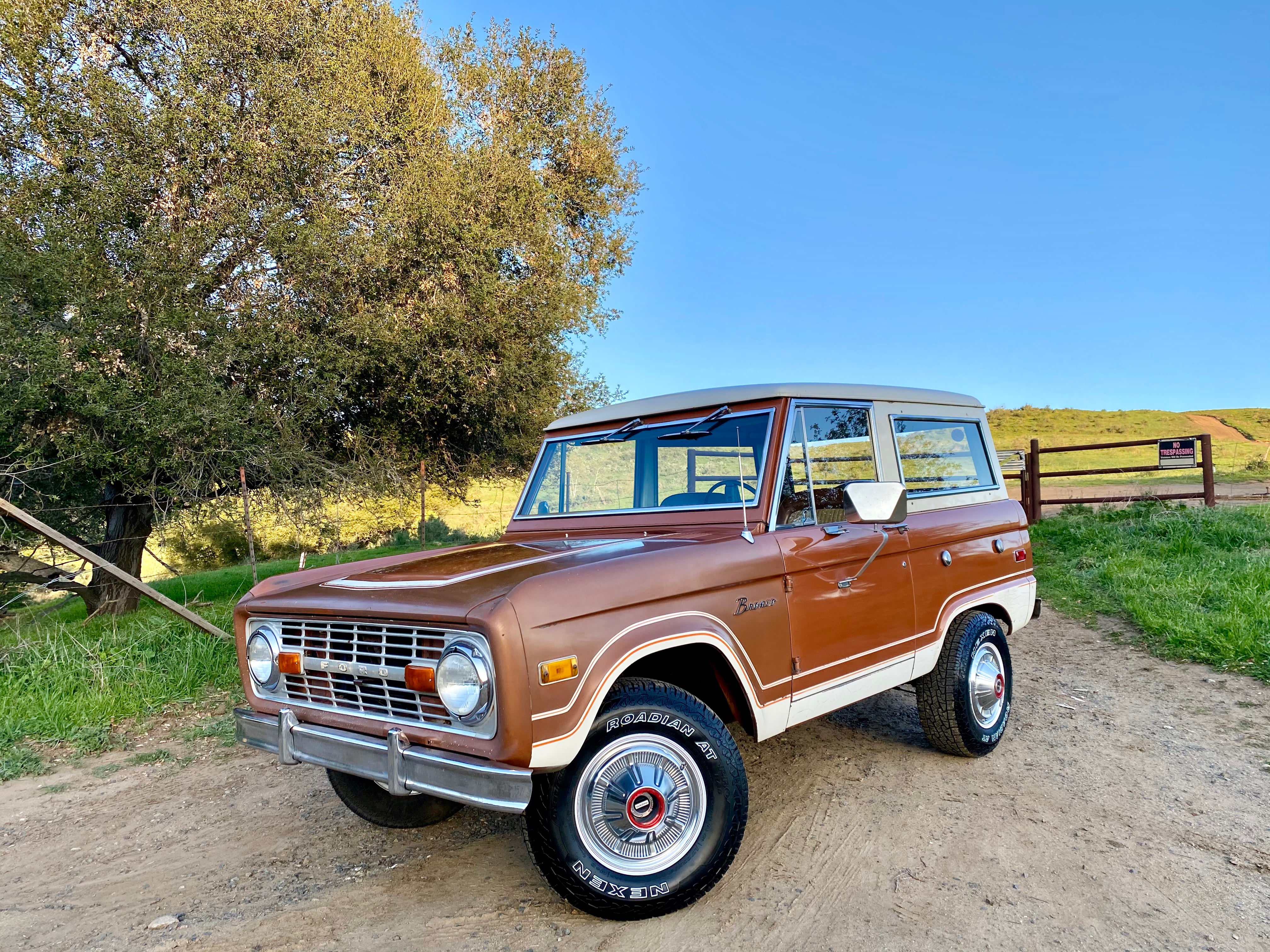 1975 Ford Bronco Copper FINE ART PRINT